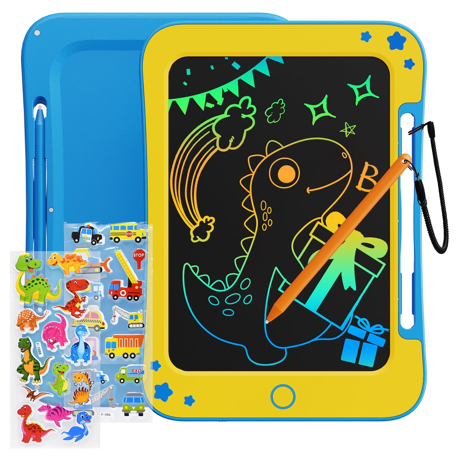 TEKFUN LCD Writing Tablet for Kids - 8.5 Inch Doodle & Draw Board for 3-8 Year Olds 9