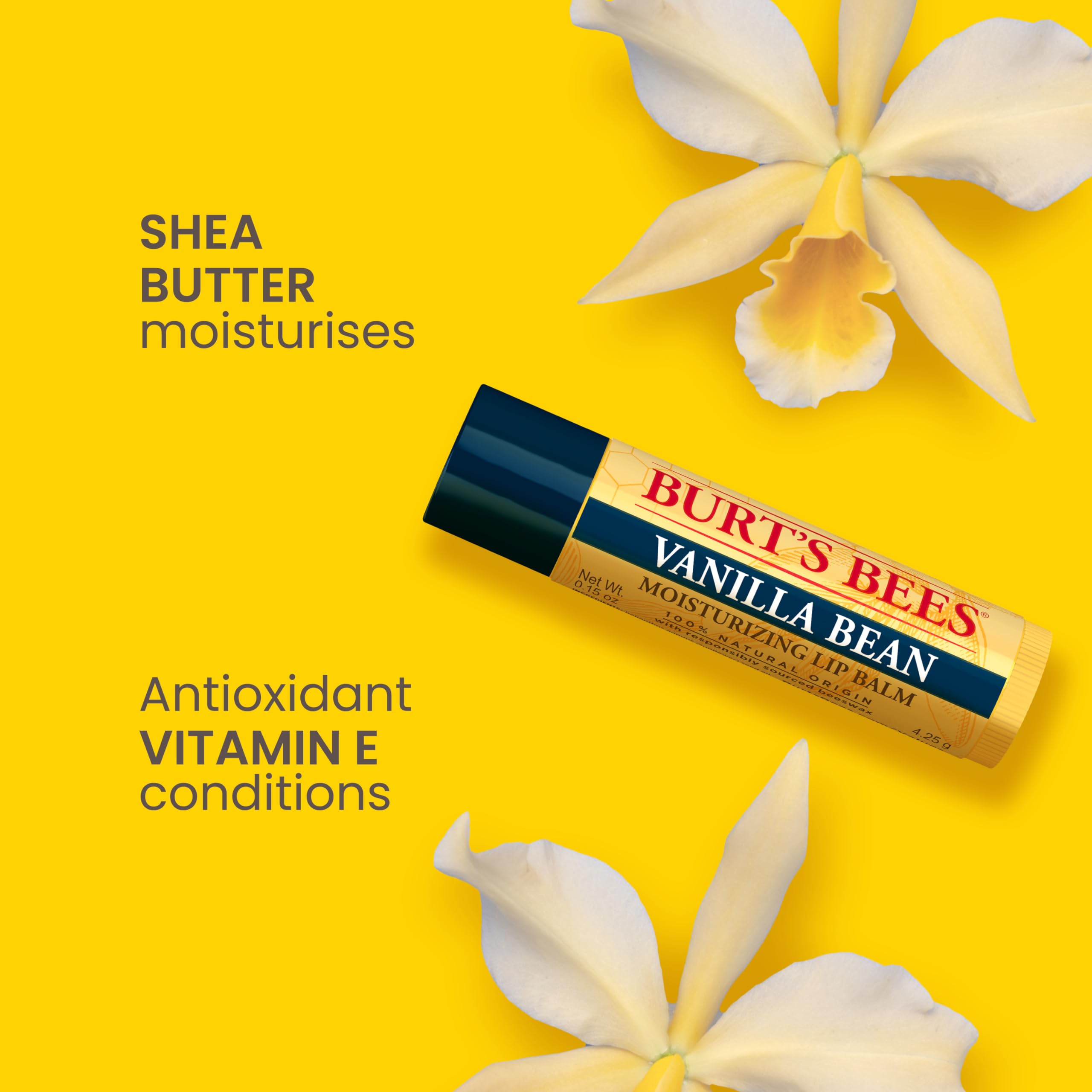 Burt's Bees - Vanilla Bean Lip Balm (4.25 g) 7
