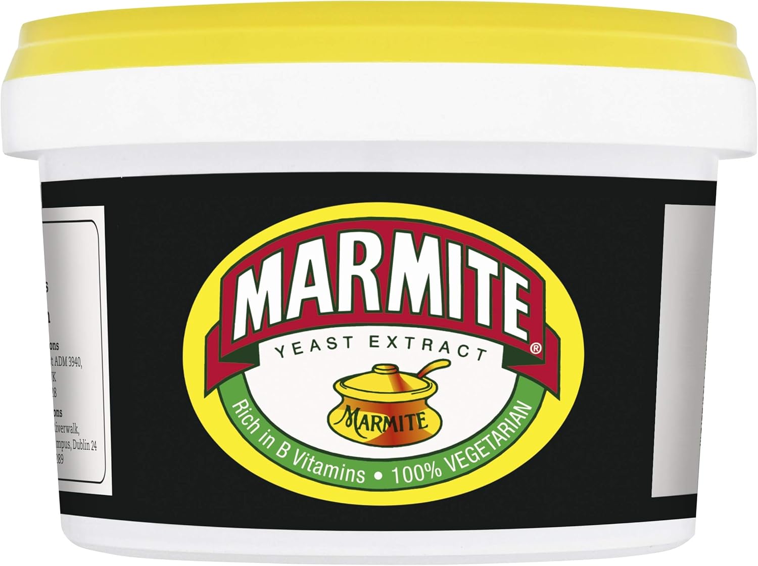 Marmite Yeast Extract Vegan Spread, 600g Tub - Fortified with B Vitamins