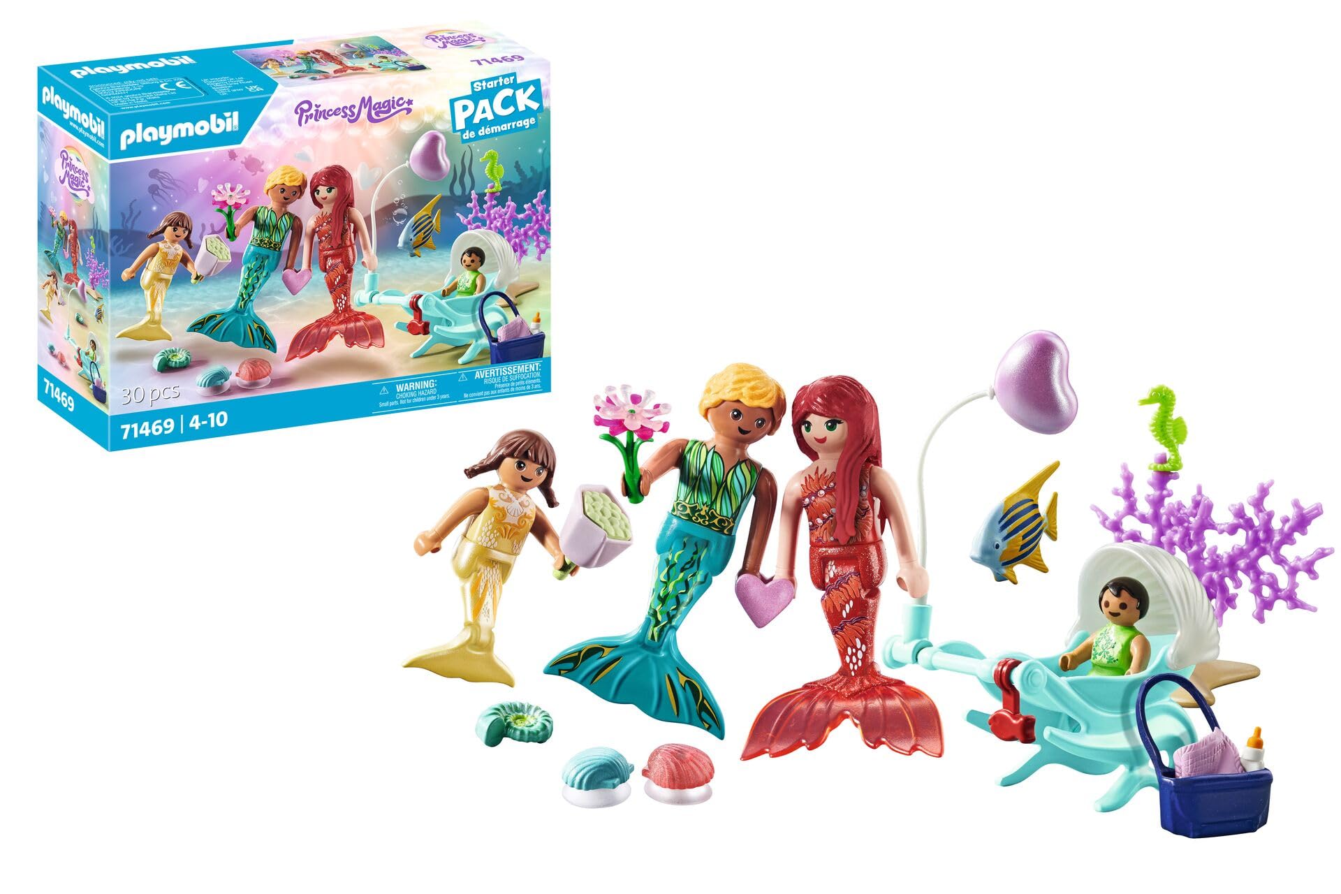 Playmobil Mermaids Family Starter Pack - Imaginative Playset for Ages 4+ 4