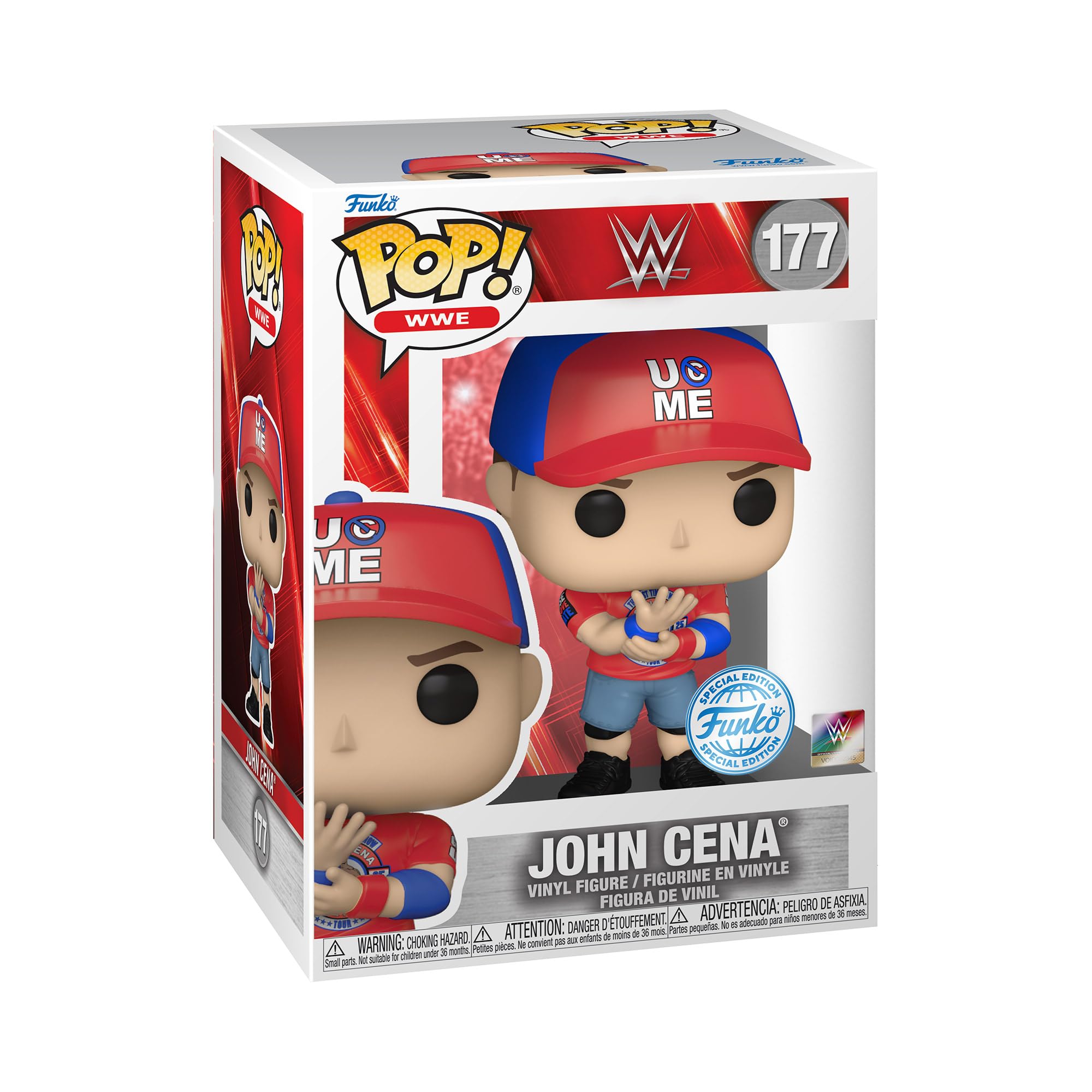 Funko Pop! WWE: John Cena - (Can't See Me) - Amazon Exclusive - Vinyl Colle