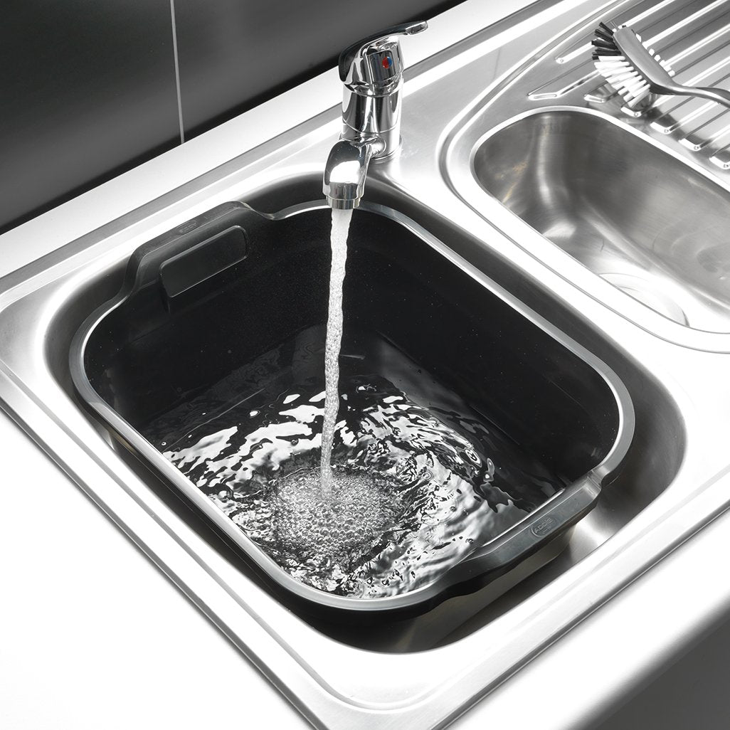 Addis Eco Washing Up Bowl with Twin Handle, 10 Litre, Made in UK from 100% Recycled Plastic 6