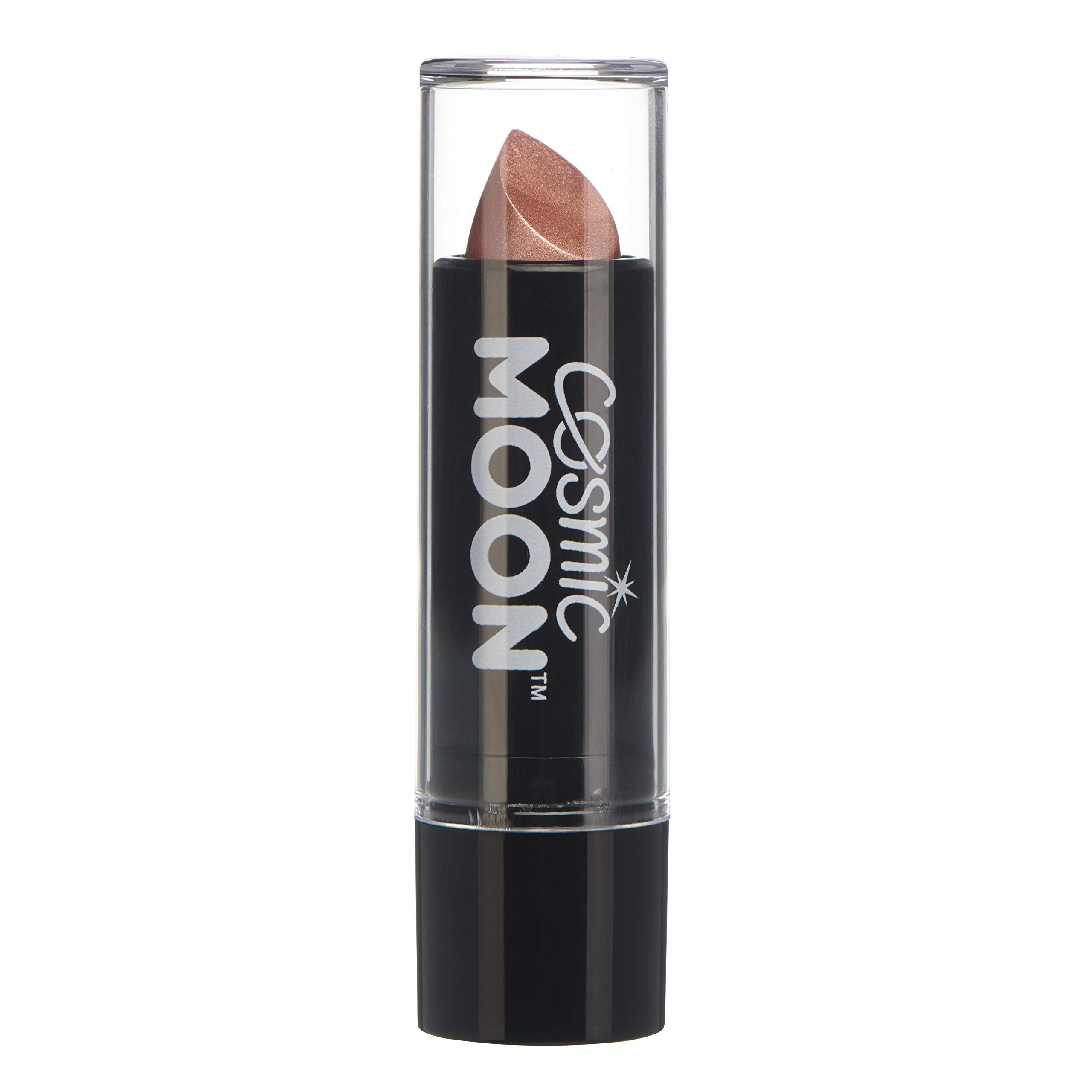 Cosmic Moon Metallic Lipstick - Rose Gold | Long Wearing | Metallic Shades