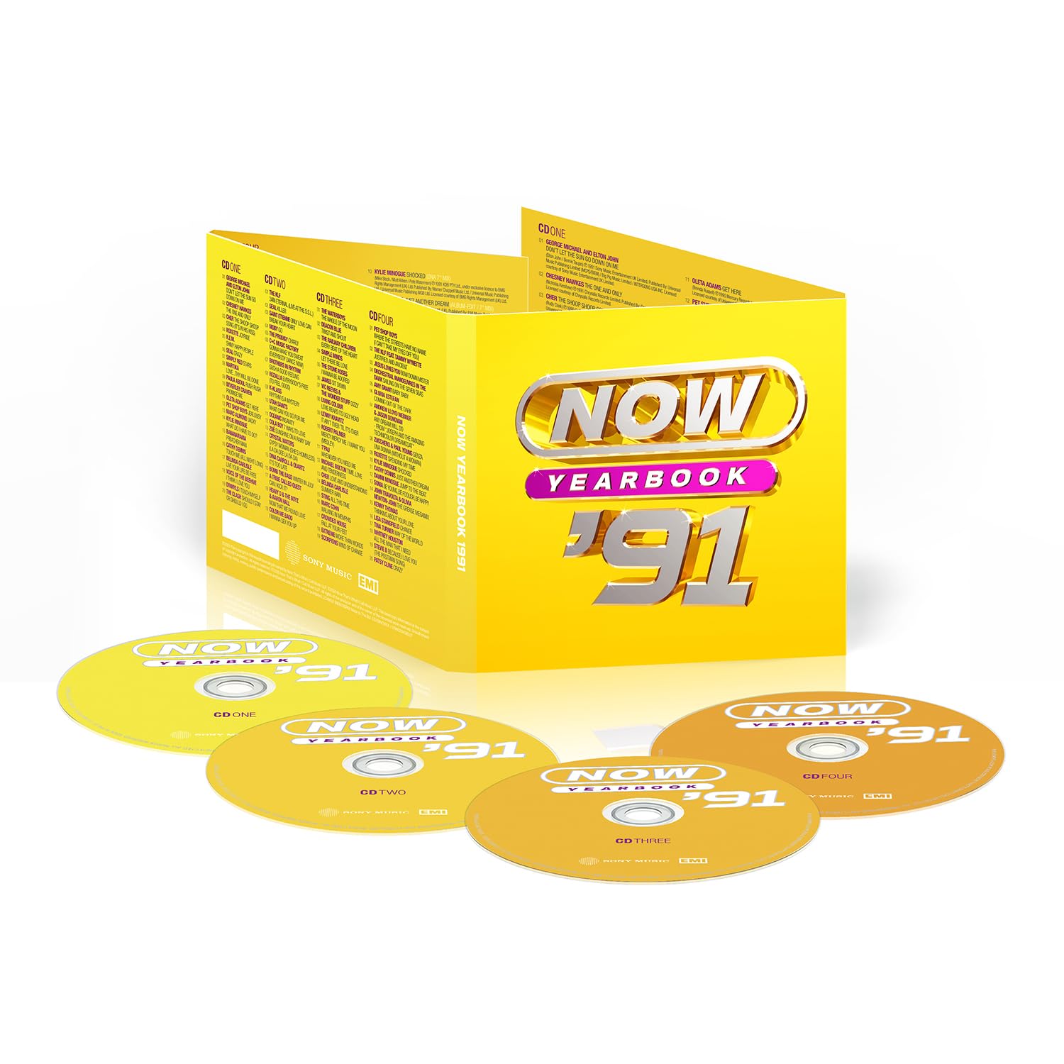 NOW Yearbook 1991 - 4CD Compilation 1