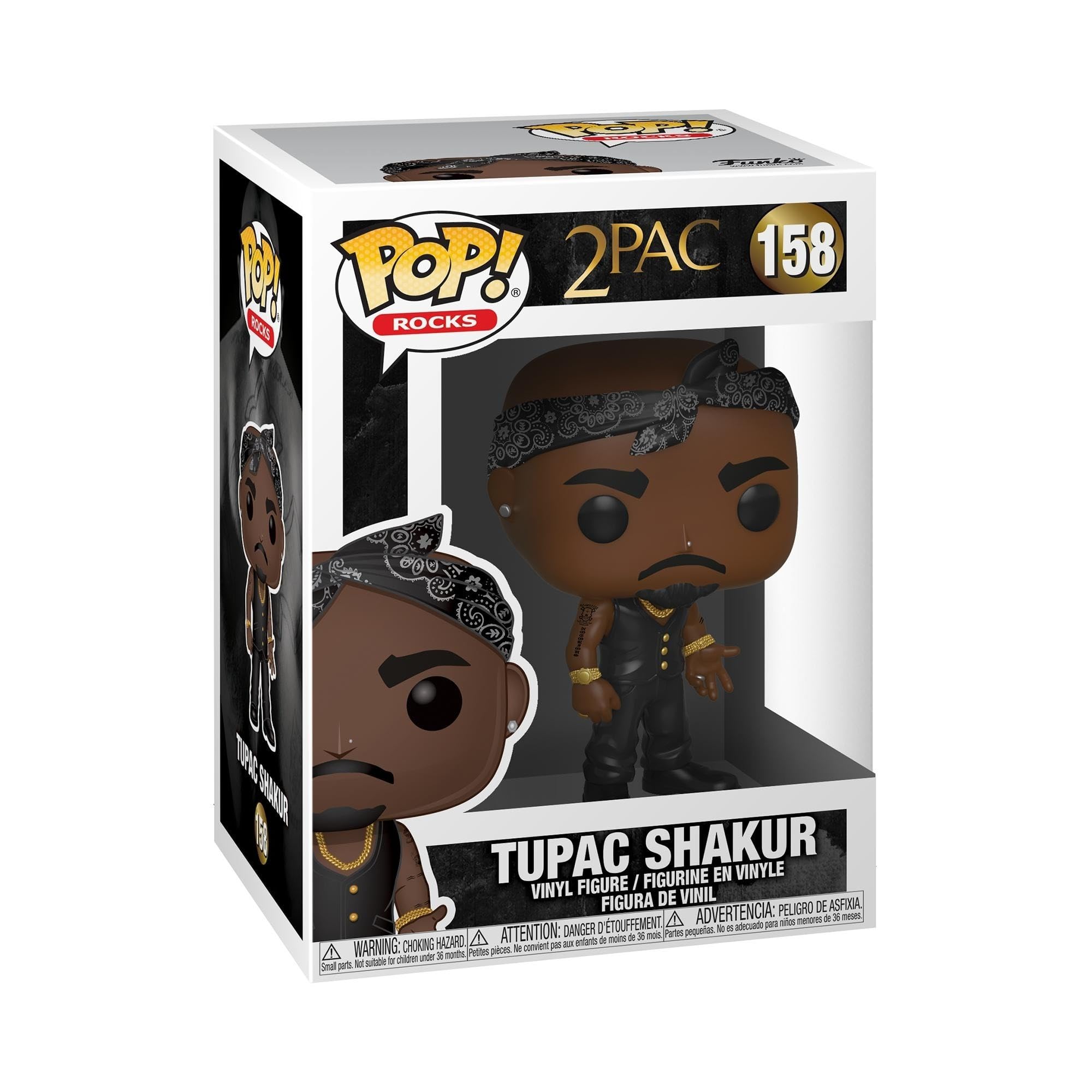 Funko Pop! Rocks - Tupac Vinyl Figure 45432