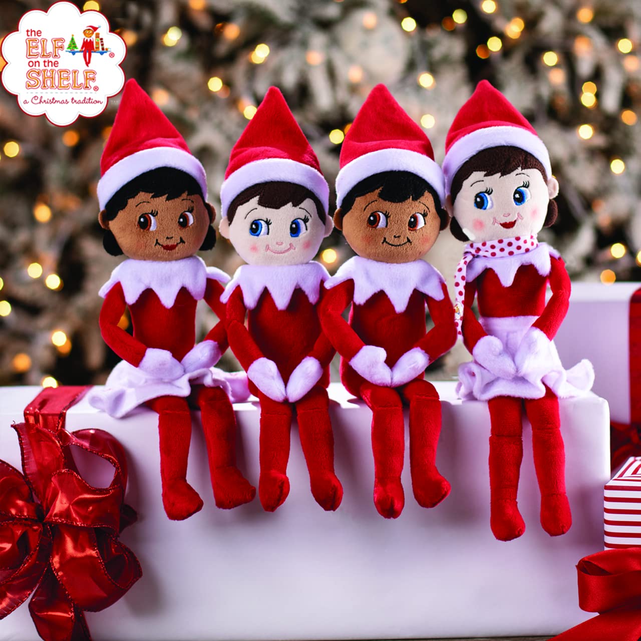 Elf on the Shelf Plushee Pal Snuggler - 12-inch Cuddly Plush Girl Elf 6