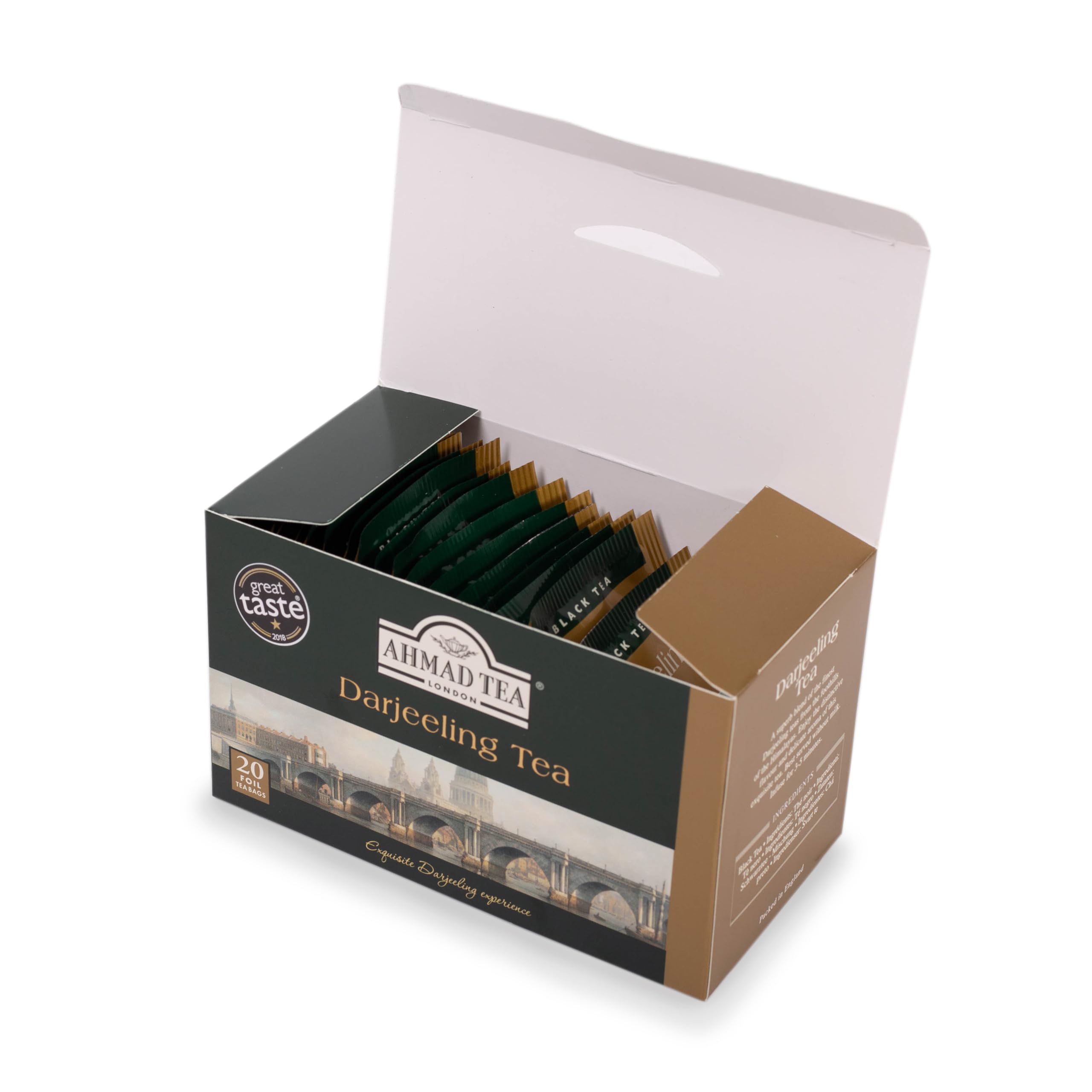Ahmad Tea Darjeeling Tea - 20 Individually Sealed Teabags 5