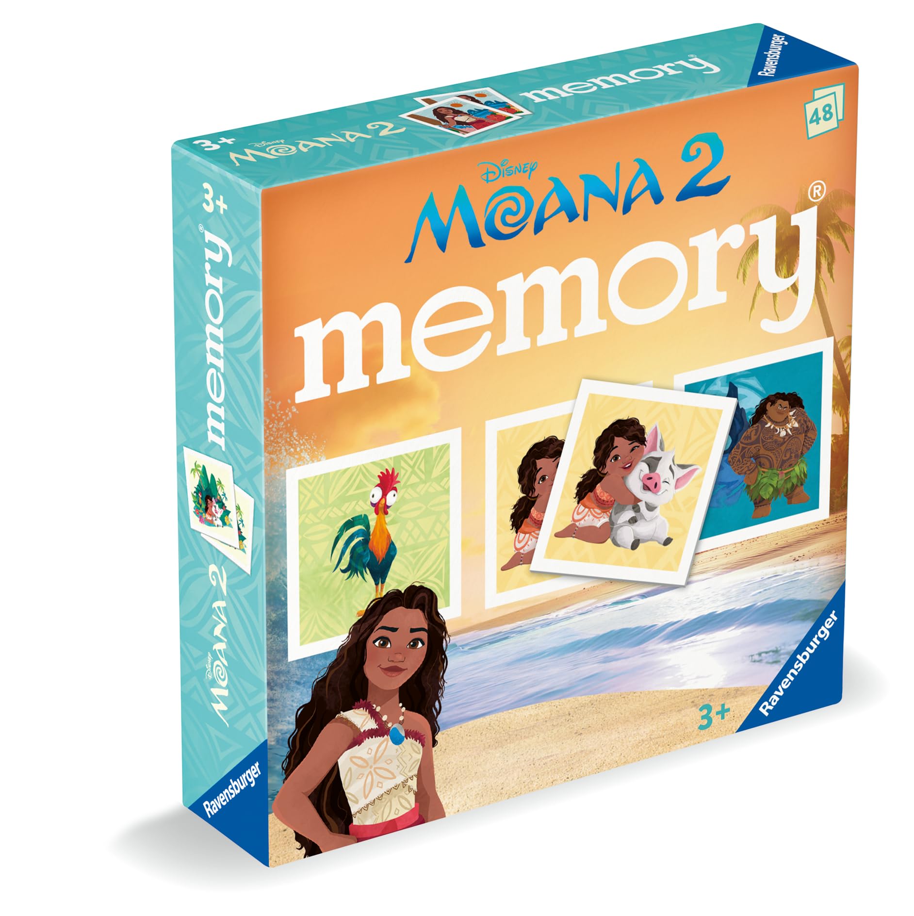 Ravensburger Disney Moana 2 Mini Memory Matching Card Game 3