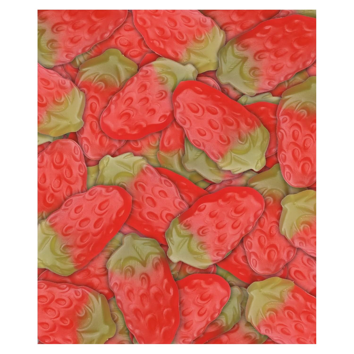 HARIBO Giant Strawbs Strawberry Flavoured Chewy Sweets - 75 Pieces Tub 6