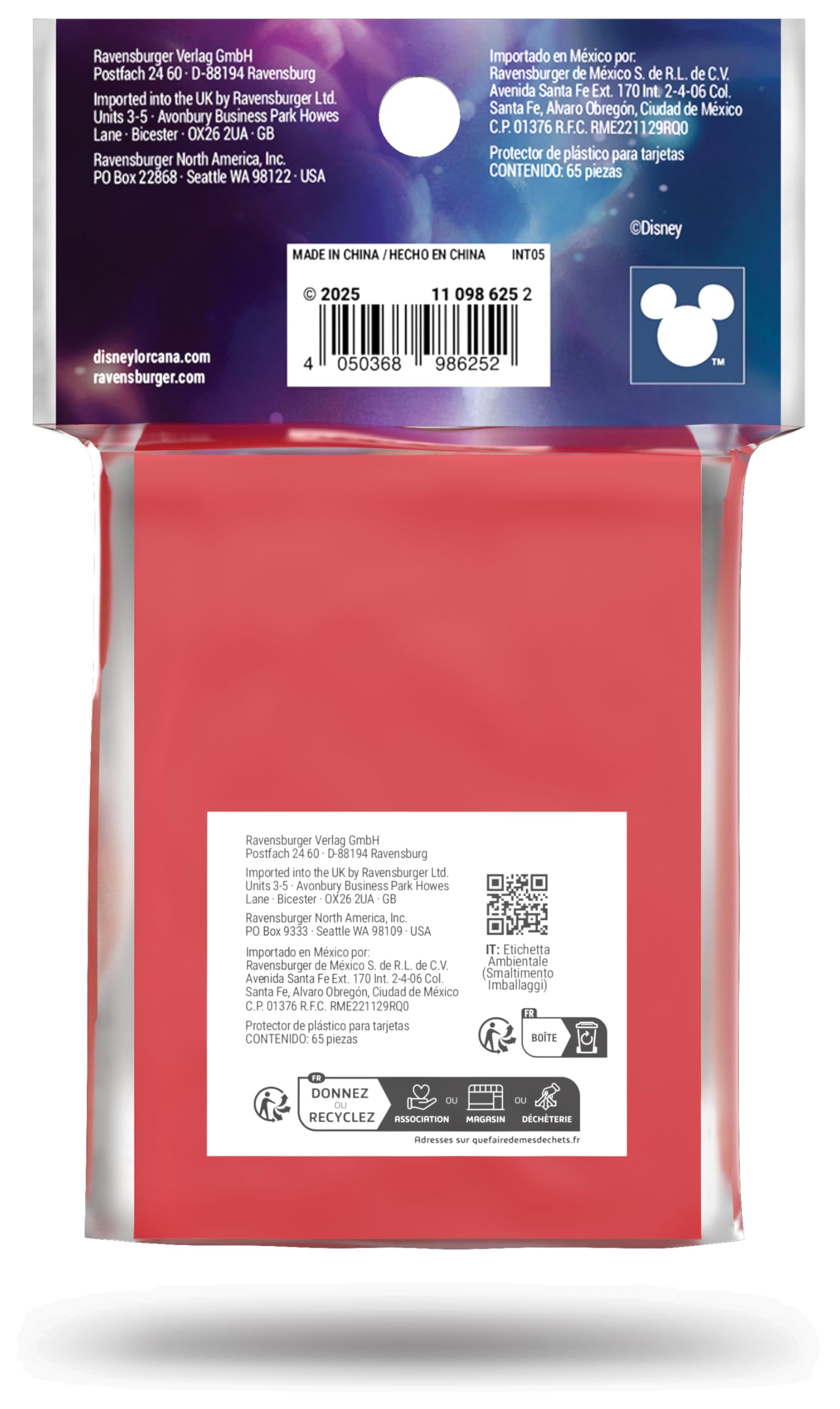 Ravensburger Disney Lorcana Trading Card Game 65 Goofy Card Sleeves 5