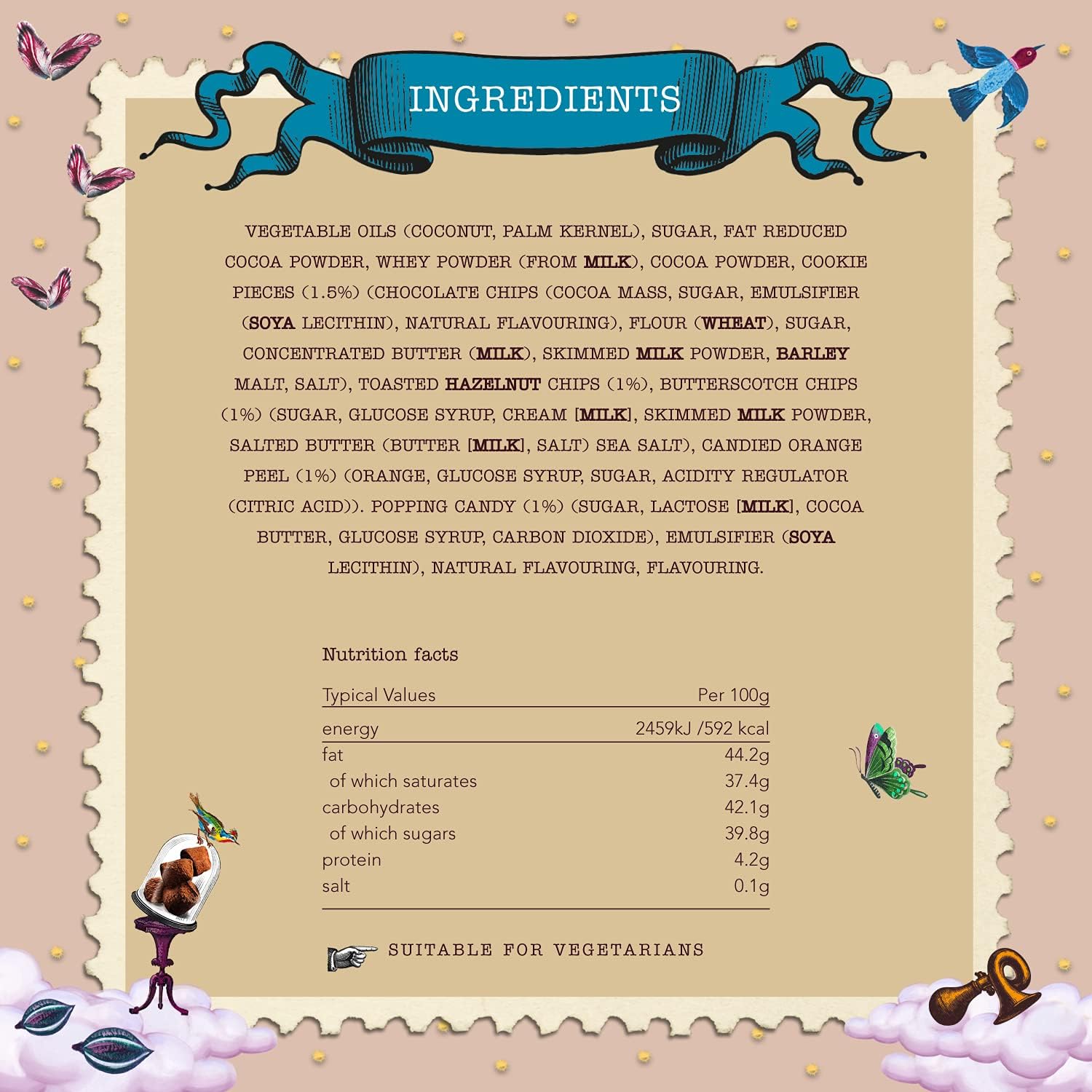 Monty Bojangles Taste Adventures Cocoa Dusted Truffles Assortment - 6 Flavour Luxury Chocolate Gift Box, 225g 5