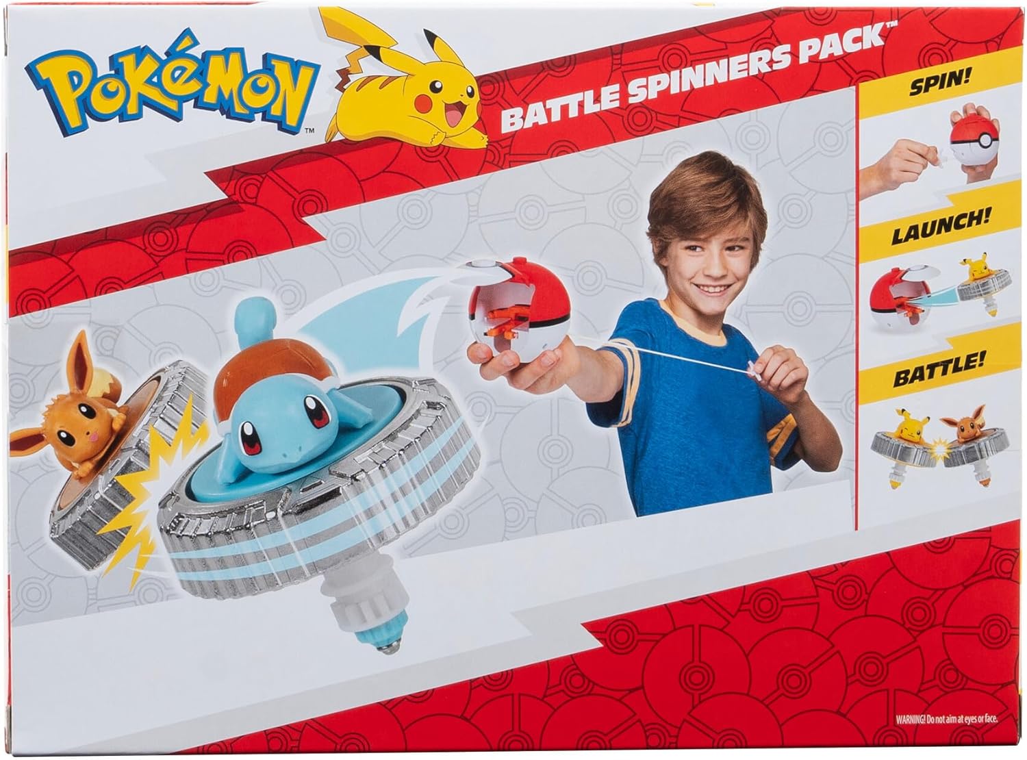 Pokémon Squirtle Battle Spinner Pack with Poké Ball Launcher (EMEA Exclusive) 5