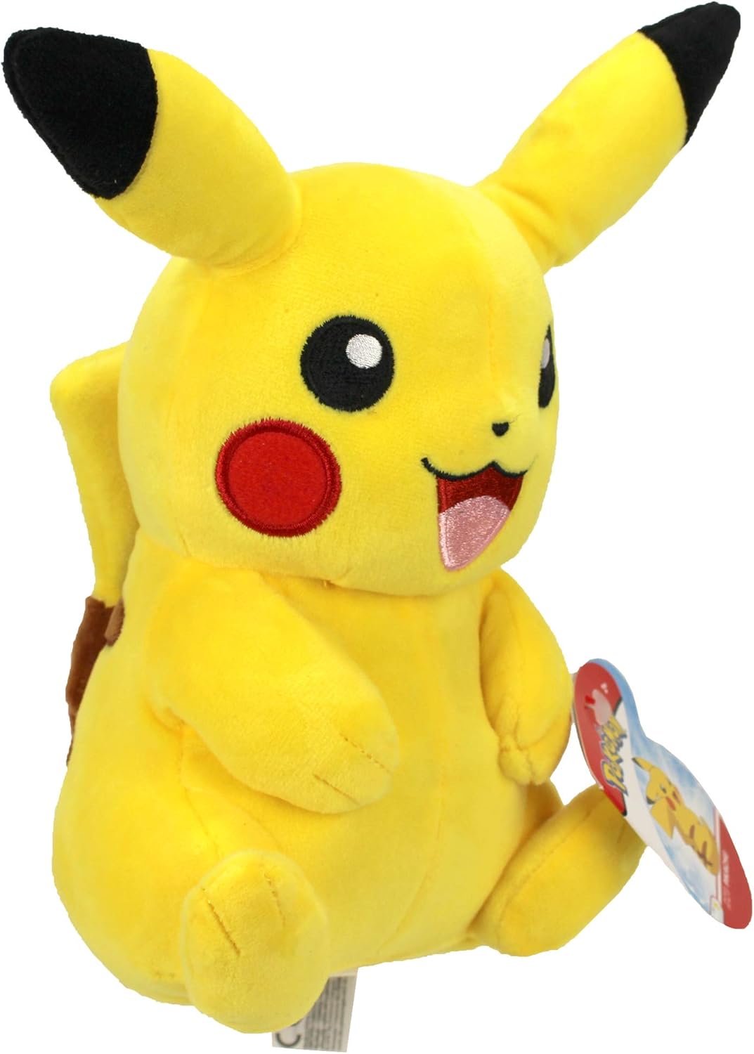 Pokemon 8" Pikachu Plush Stuffed Toy - Super Soft & Cuddly for All Ages