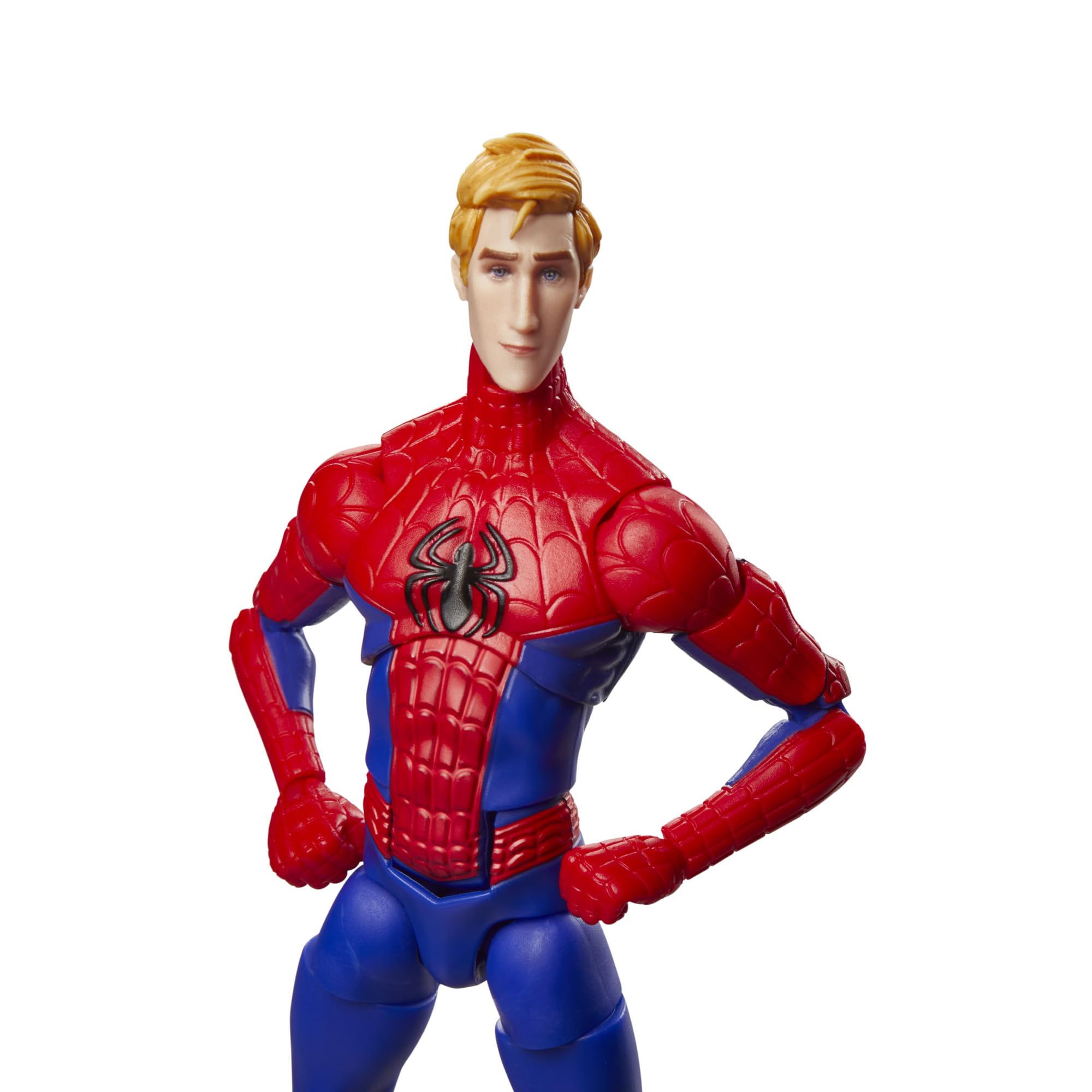 Marvel Legends Series Peter Parker Spider-Man: Into the Spider-Verse Action Figure - 6 Inch Collectible with Articulation & Accessories 6