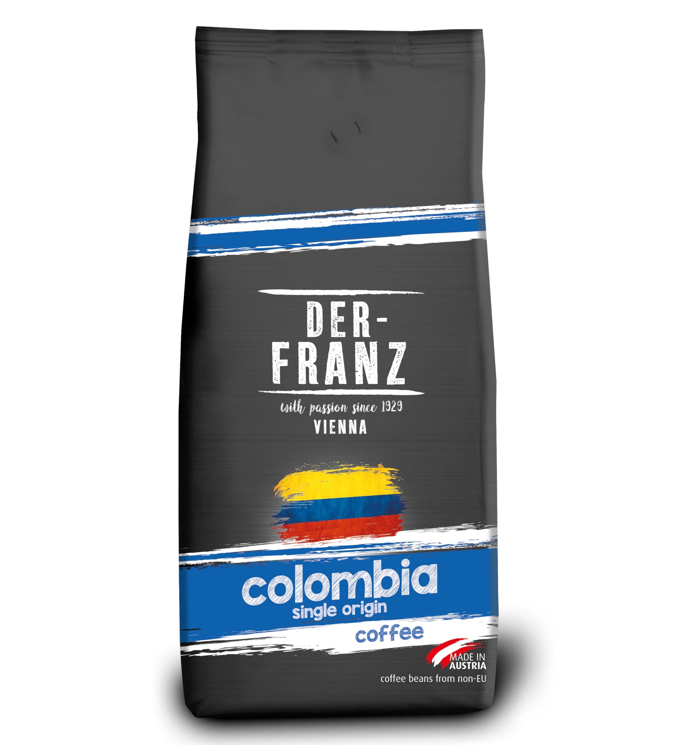 Der-Franz Colombia Single Origin Roasted Whole Coffee Beans | 100% Arabica | 1 kg 1