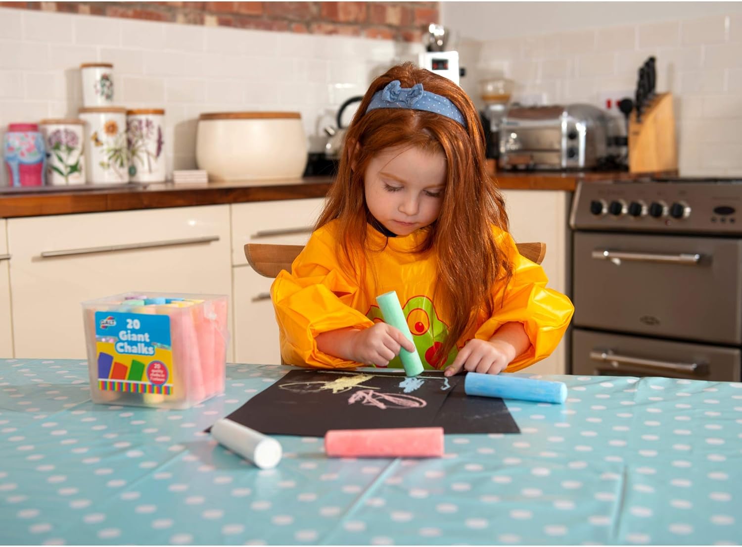 Galt Toys 20 Giant Chalks - Washable & Durable Kids Art Set for Ages 3+ 3