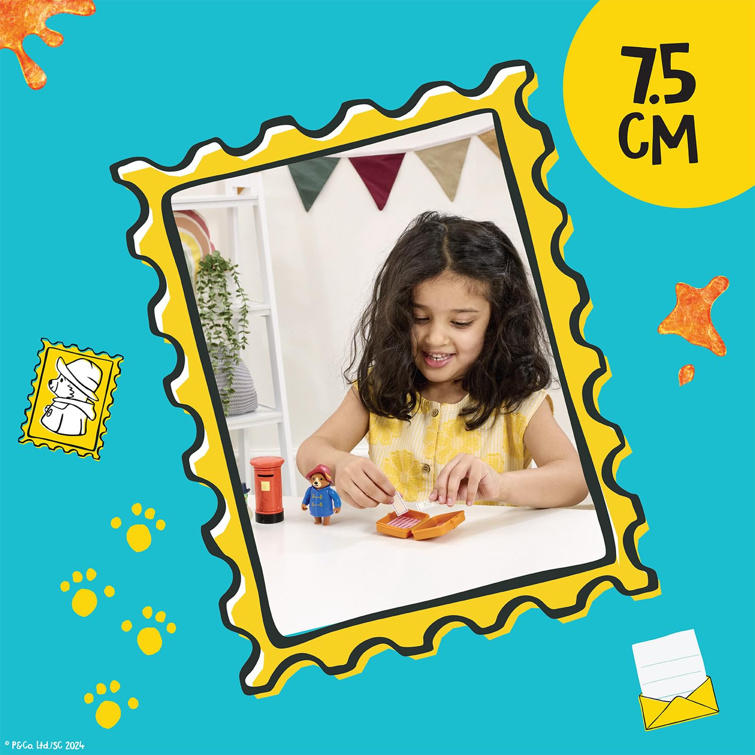 Paddington Bear Letters to Aunt Lucy Playset - Imaginative Storytelling Toy for Kids 4