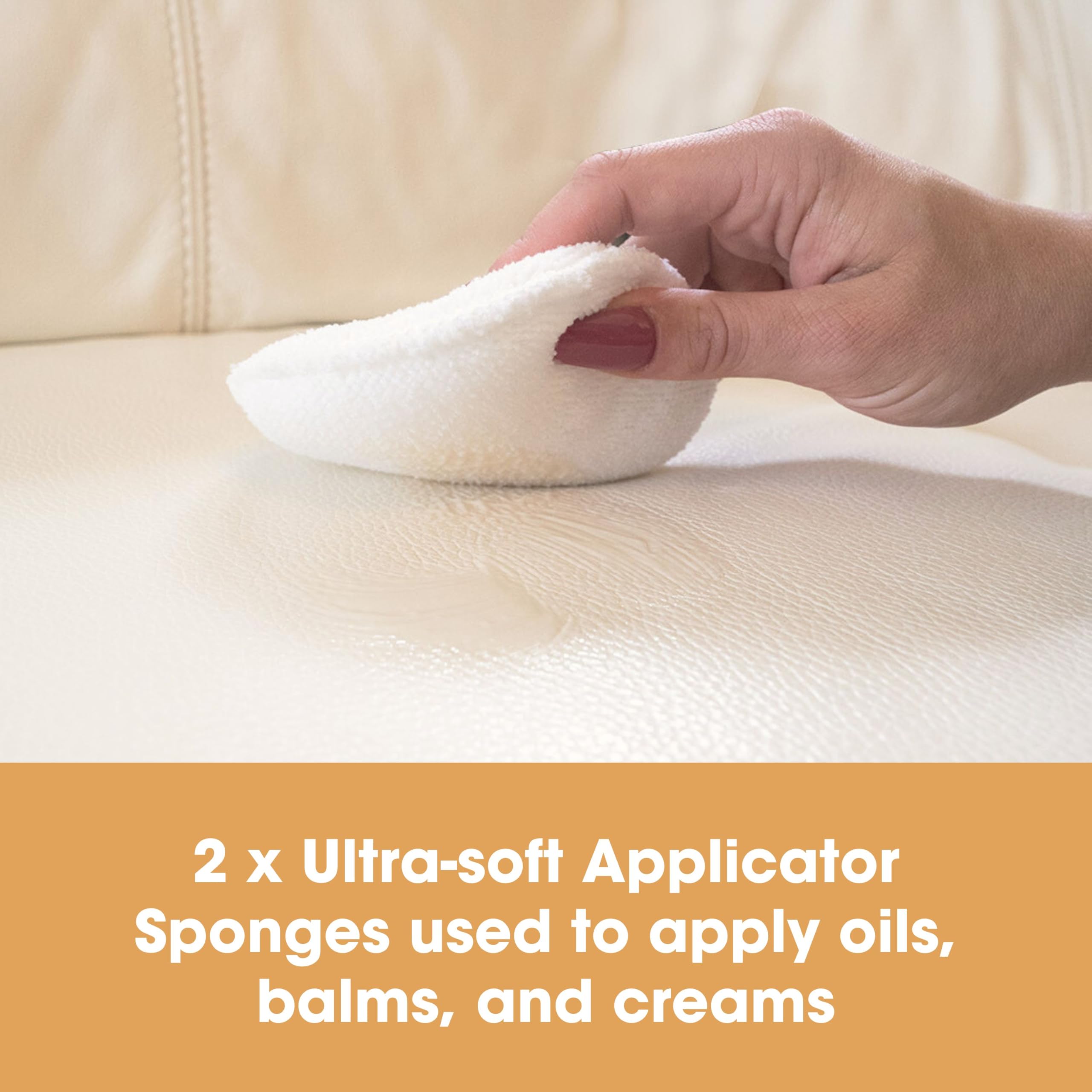 Furniture Clinic - Sponge & Applic游戏副本 Bundle for Leather, Fabric & Wood Care 4