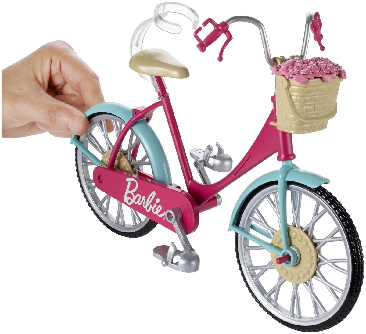 Barbie DVX55 Estate Bike - Pink and Teal