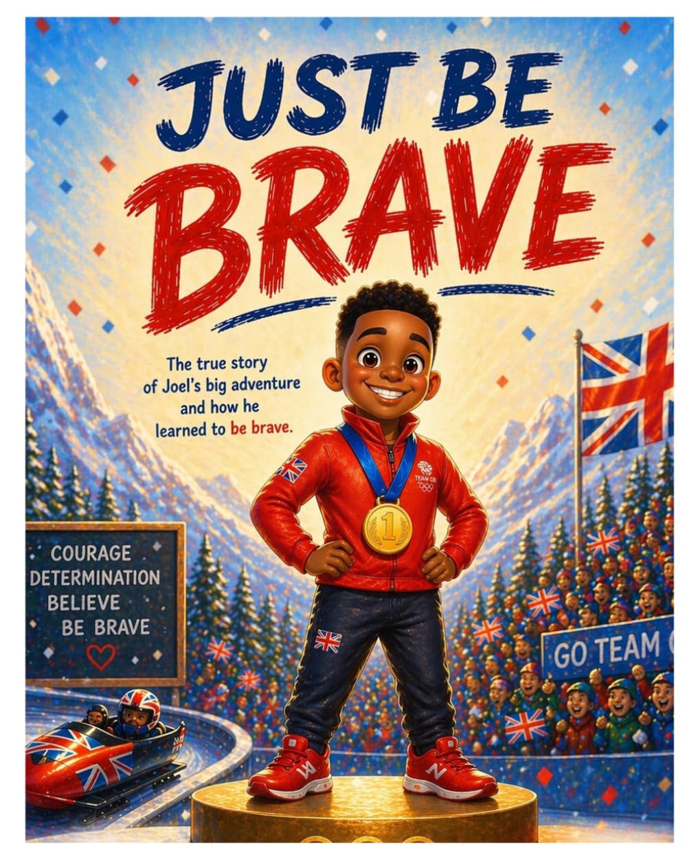 Just Be Brave by Joel Fearon | Children's Action & Adventure Comic | Ages 3-10
