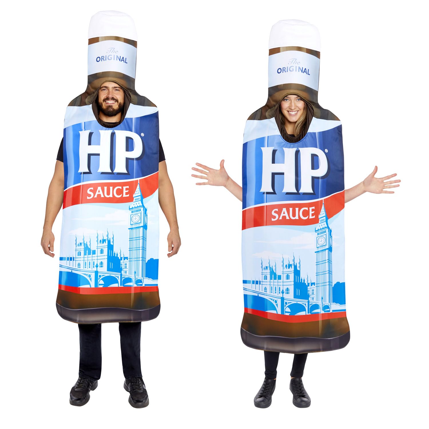 AMSCAN Heinz HP Sauce Bottle Tabard Costume - Adult Unisex 5