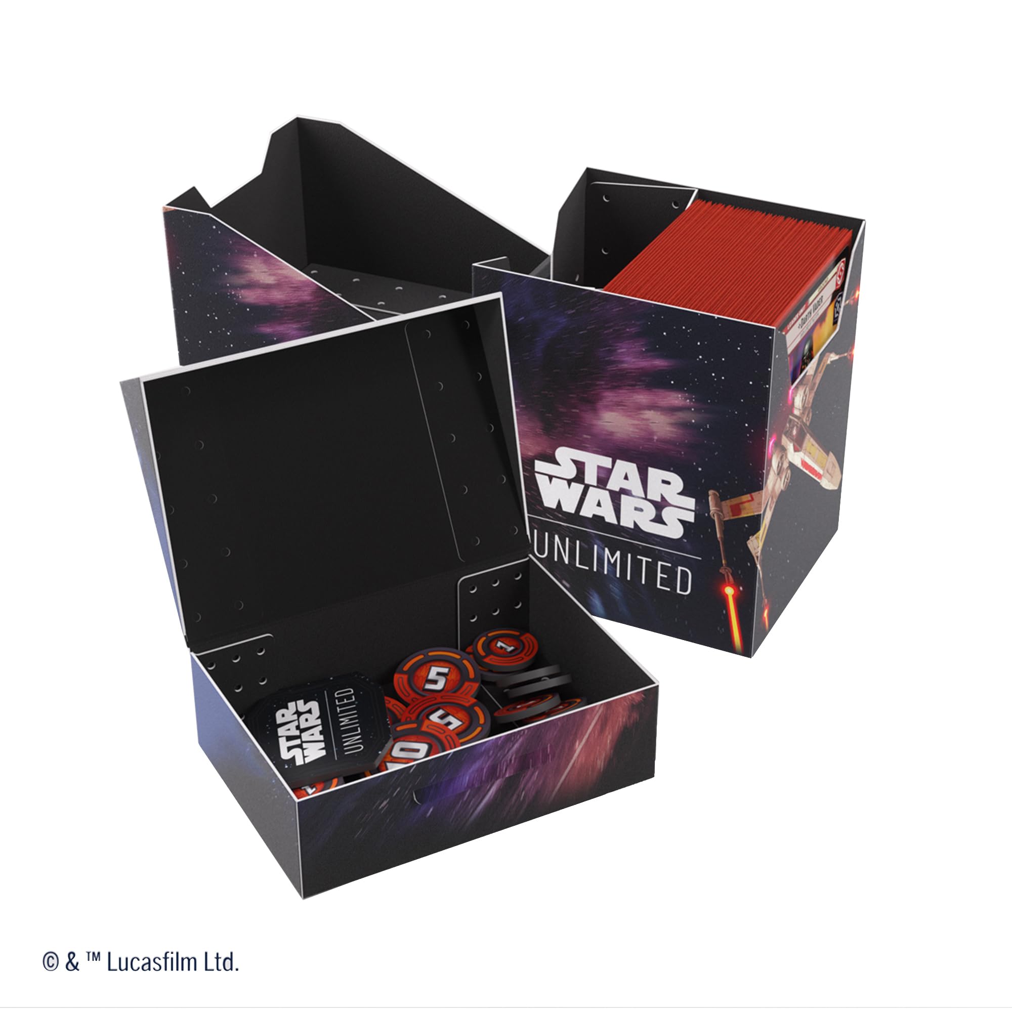 Gamegenic Star Wars Unlimited Soft Crate - X-Wing/Tie Fighter TCG Accessory 4