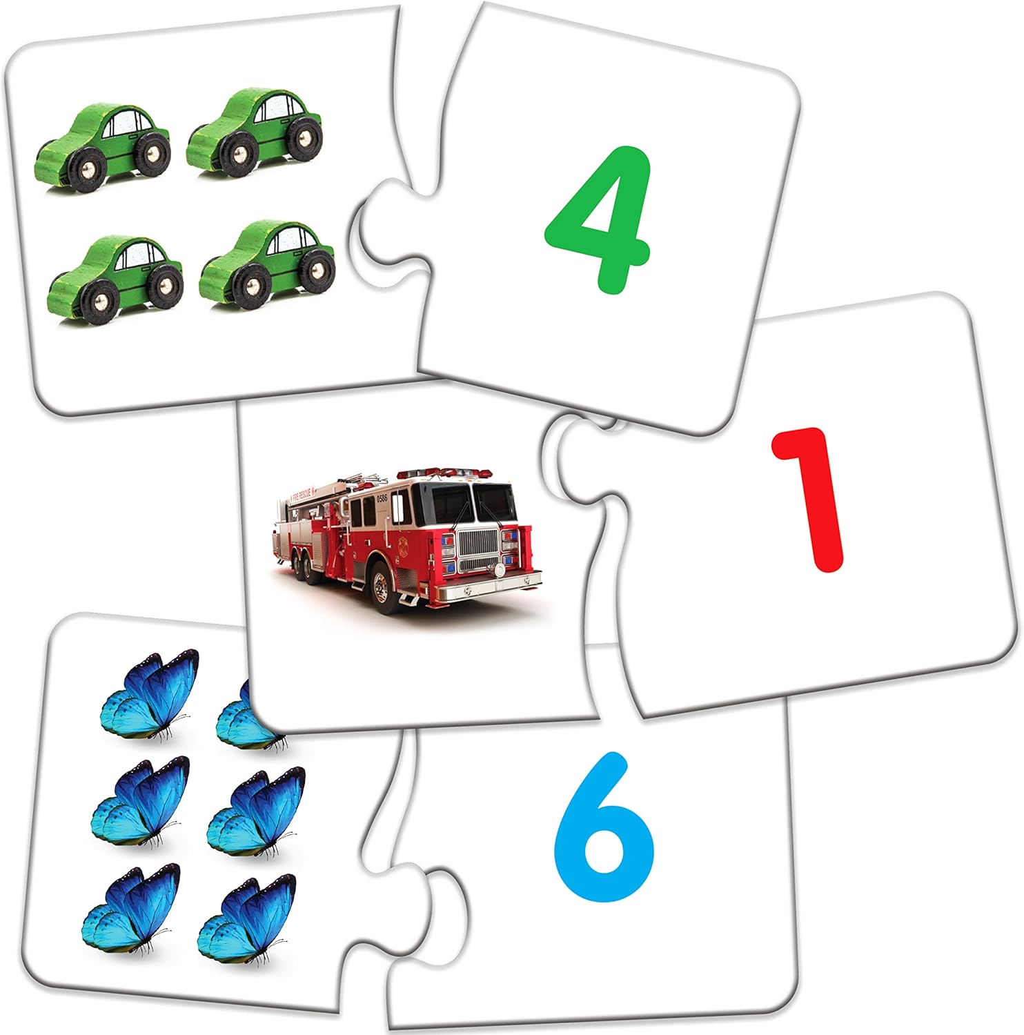 The Learning Journey Match It! Counting Puzzle