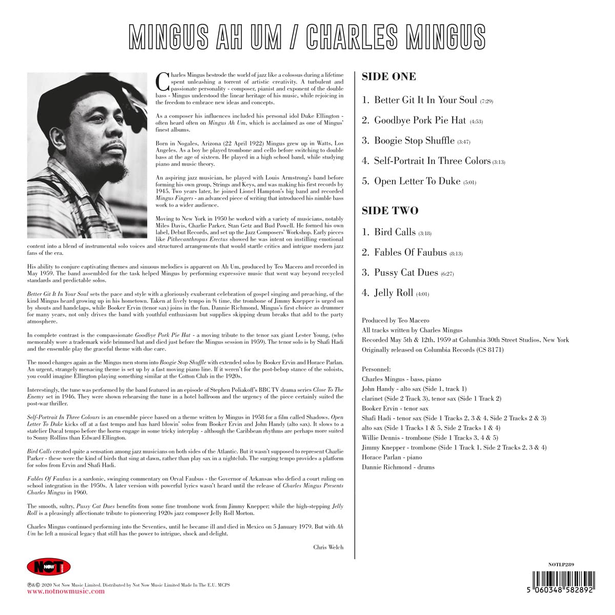 Charles Mingus - Ah Um [Vinyl]