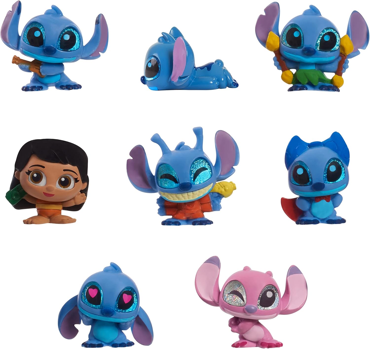 Disney Doorables Stitch Collector Pack - 8-Piece Figurine Set for Kids 5-12 3