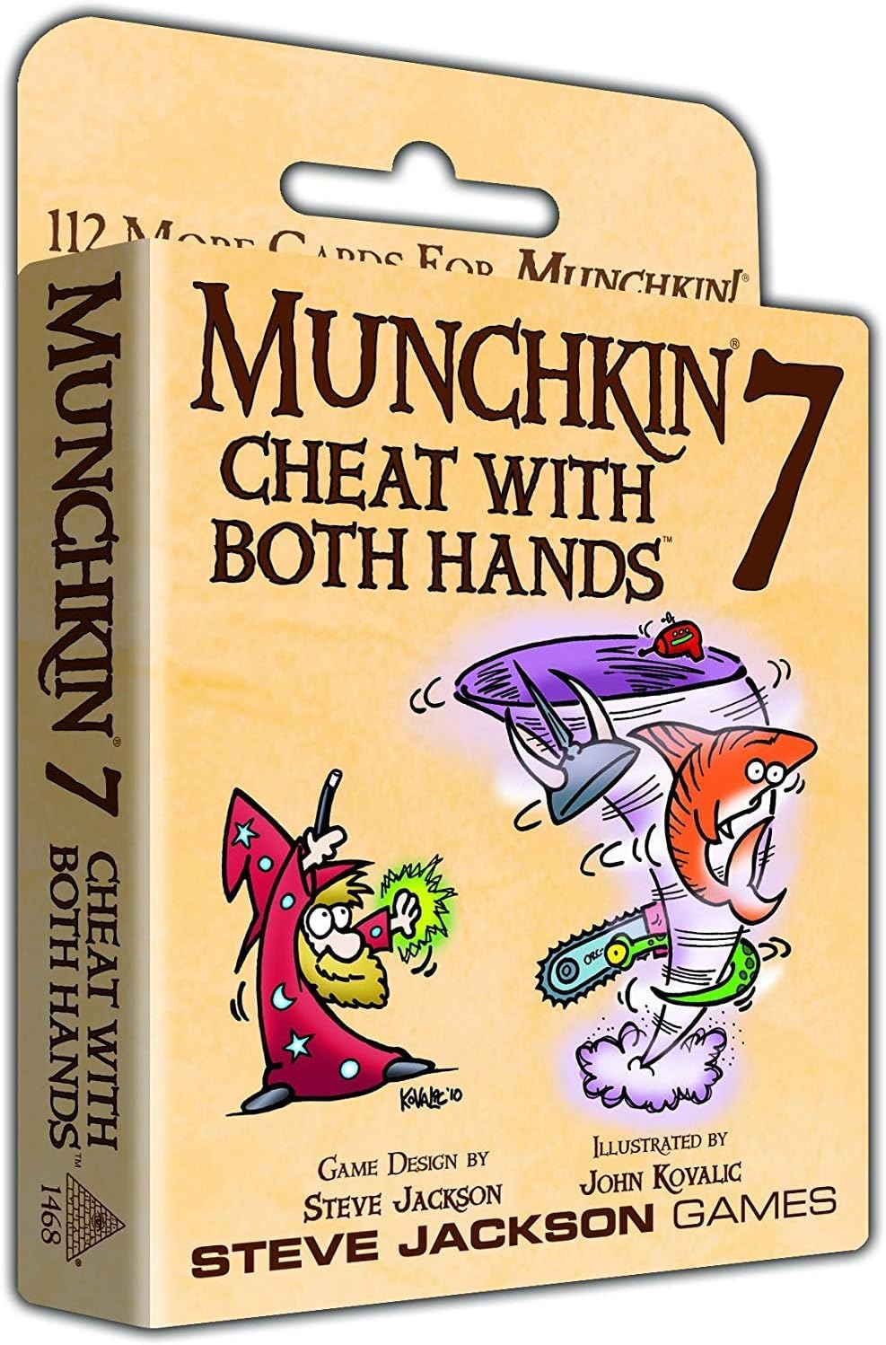 Steve Jackson Games Munchkin 7 Cheat With Both Hands Dedicated Deck Card Game | Ages 14+ | 3-6 Players 1