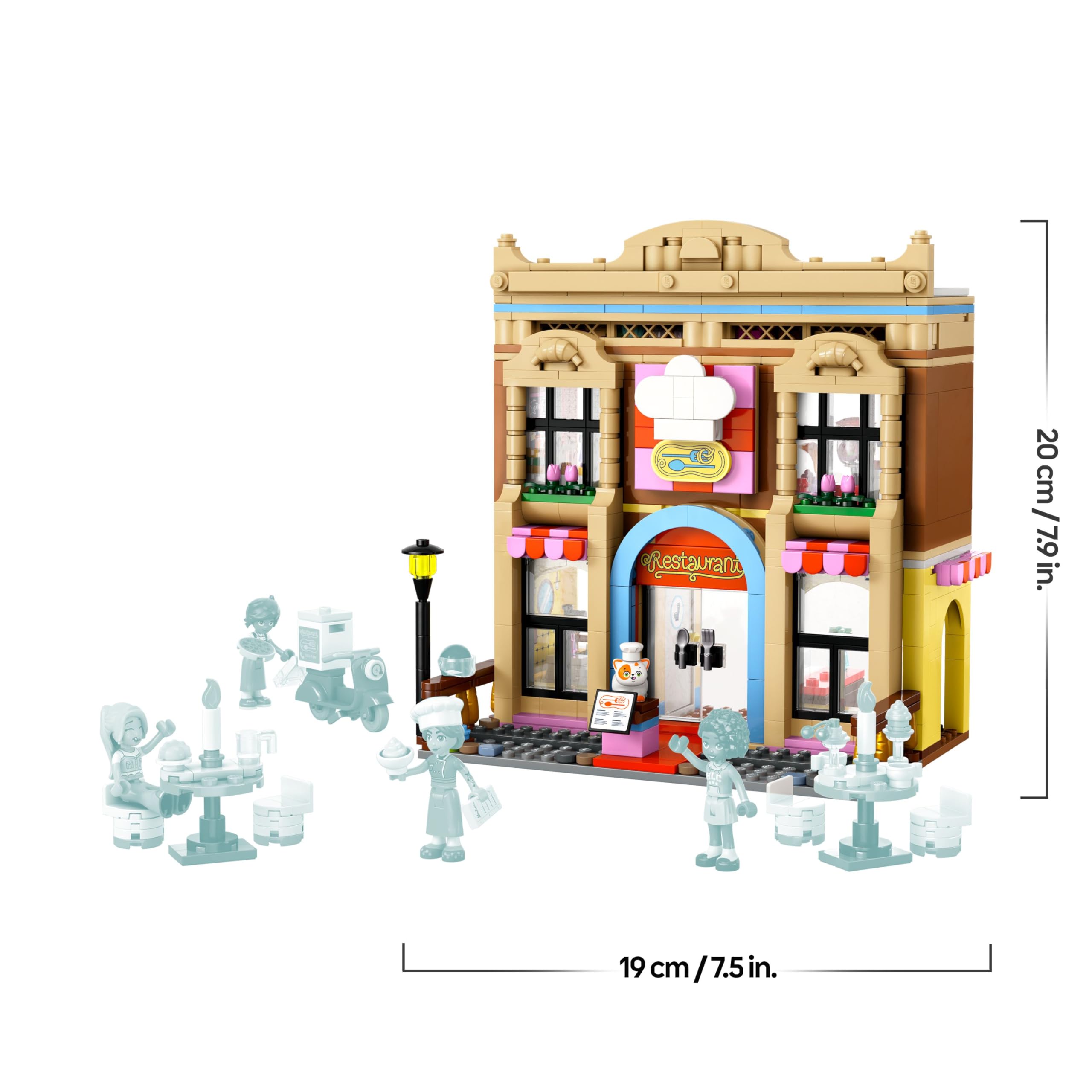 LEGO Friends Restaurant and Cooking School Playset - Building Toy for 8+ Year Olds 15