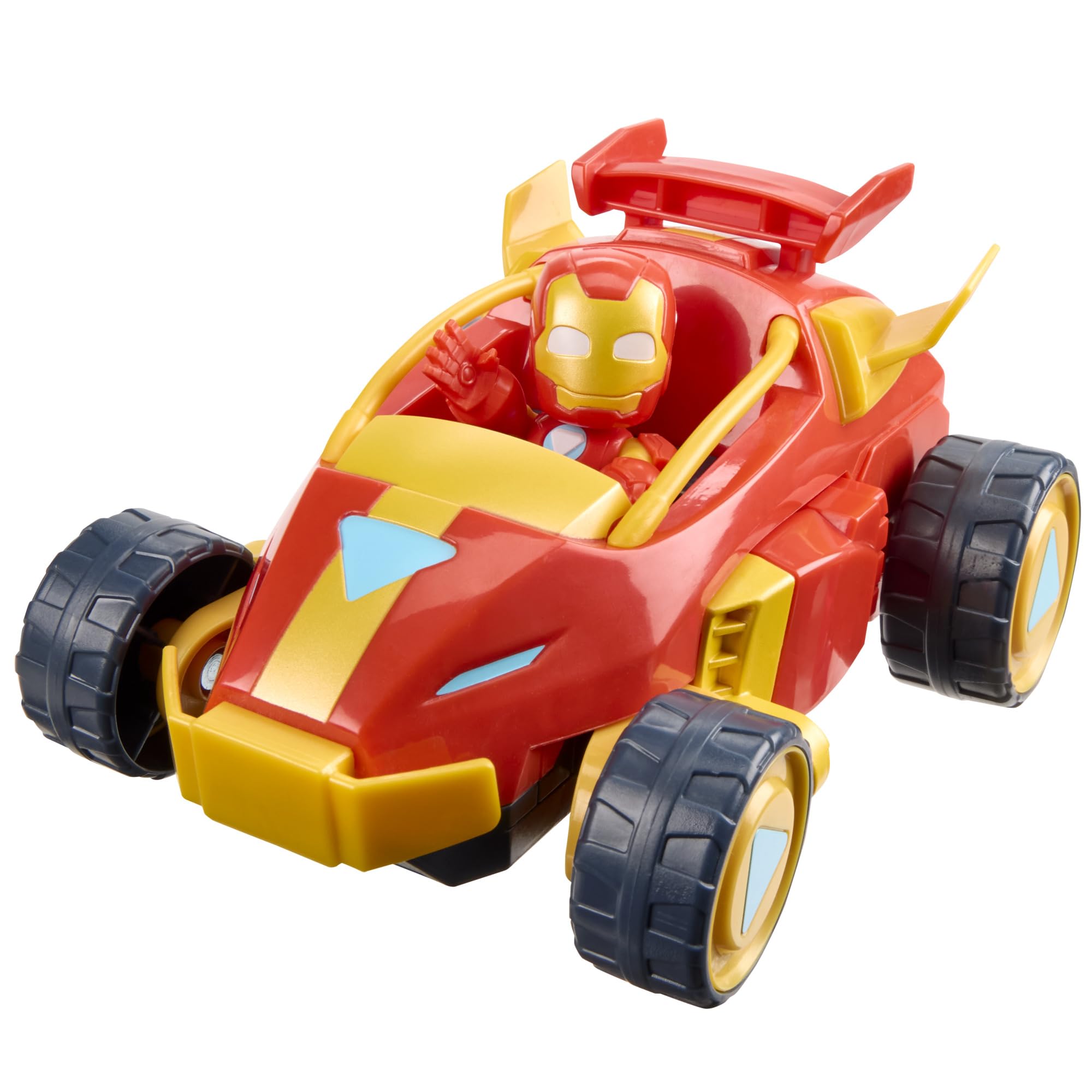 Iron Man 2-in-1 Mech Suit & Vehicle Action Figure - Ages 3+ 3