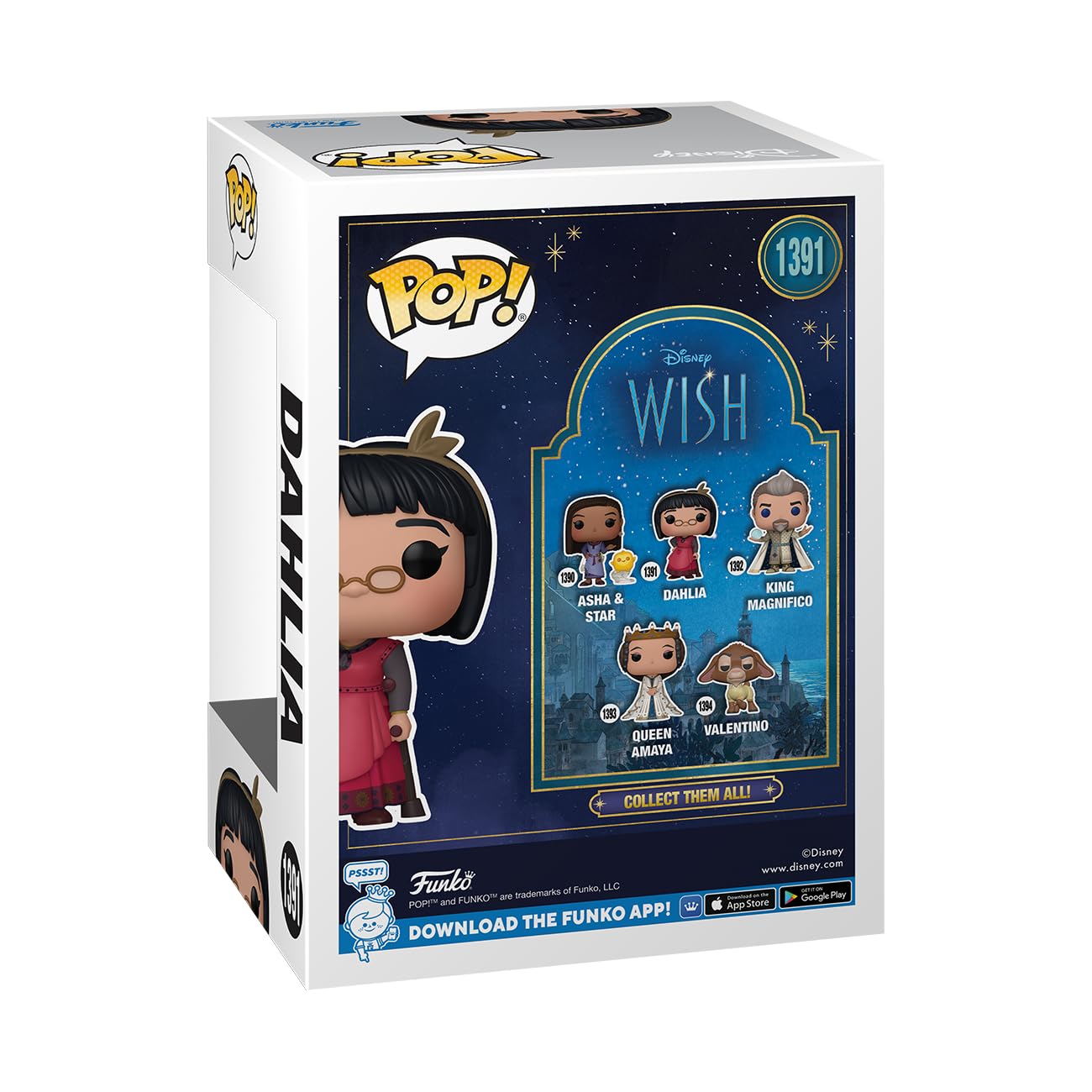 Funko Pop! Disney Wish - Dahlia Vinyl Figure (72421) 10