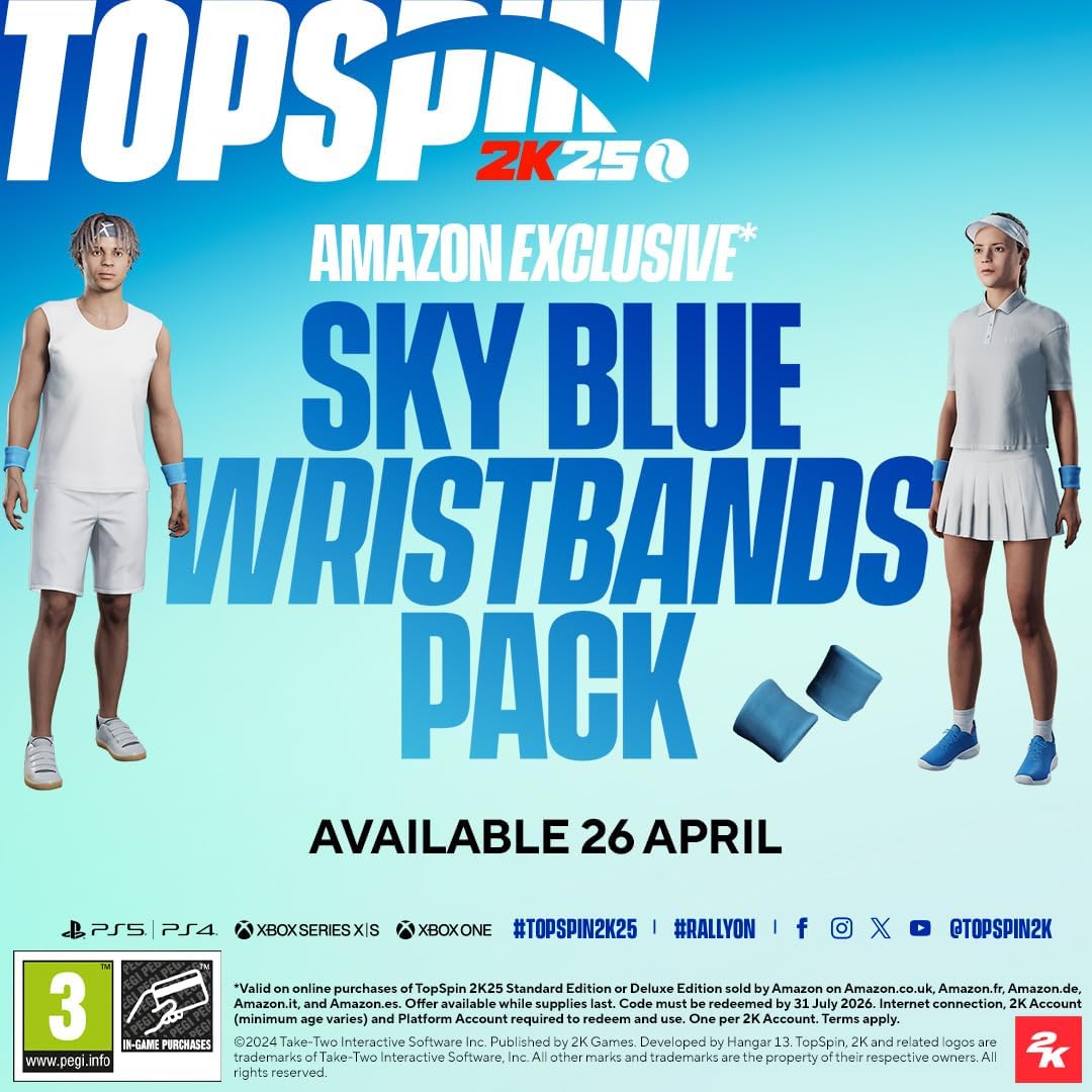 TopSpin 2K25 - PlayStation 4 Amazon Exclusive Edition 4