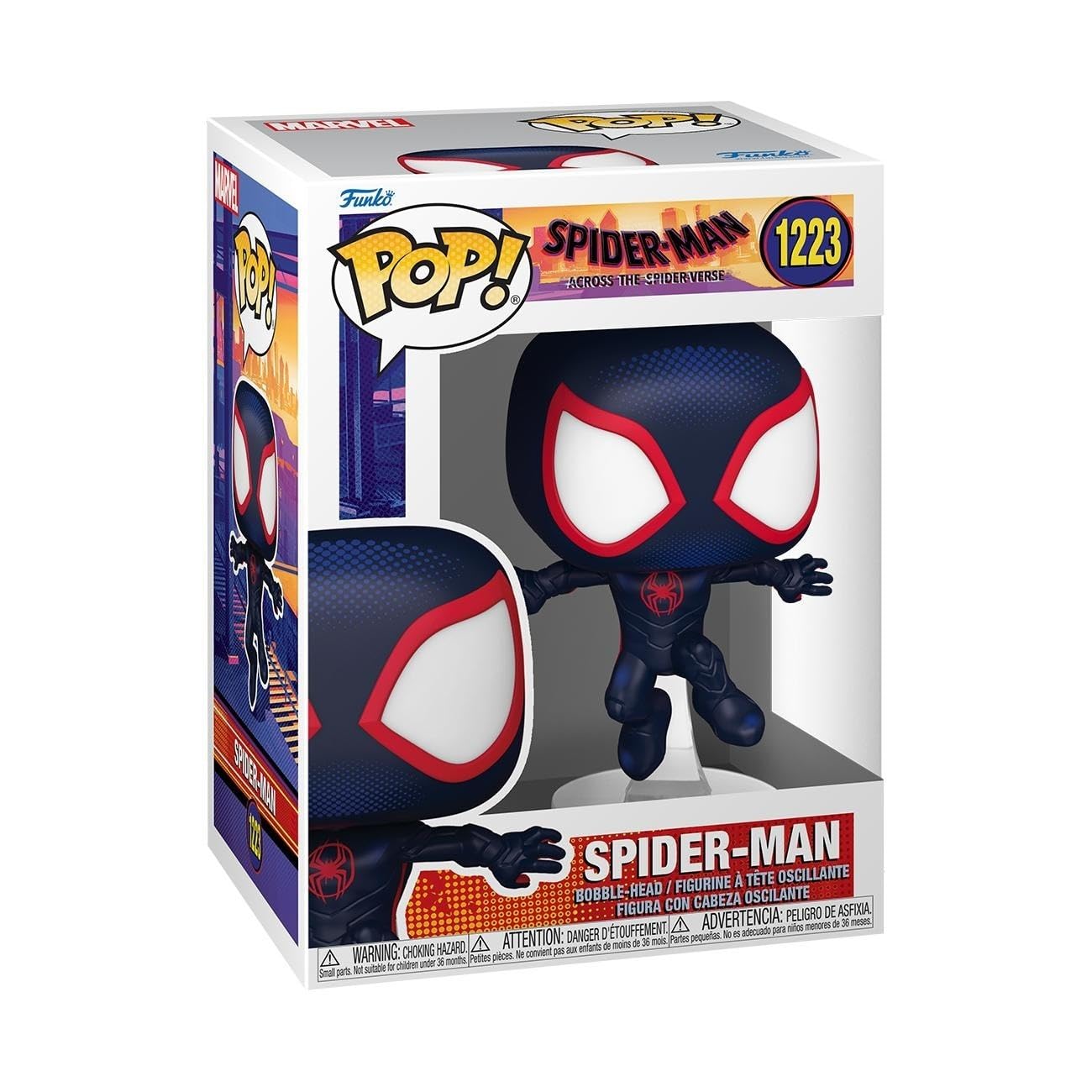 Funko Pop! Animation Spider-Man: Across the Spider-Verse - Miles Morales Vinyl Figure #1223 3