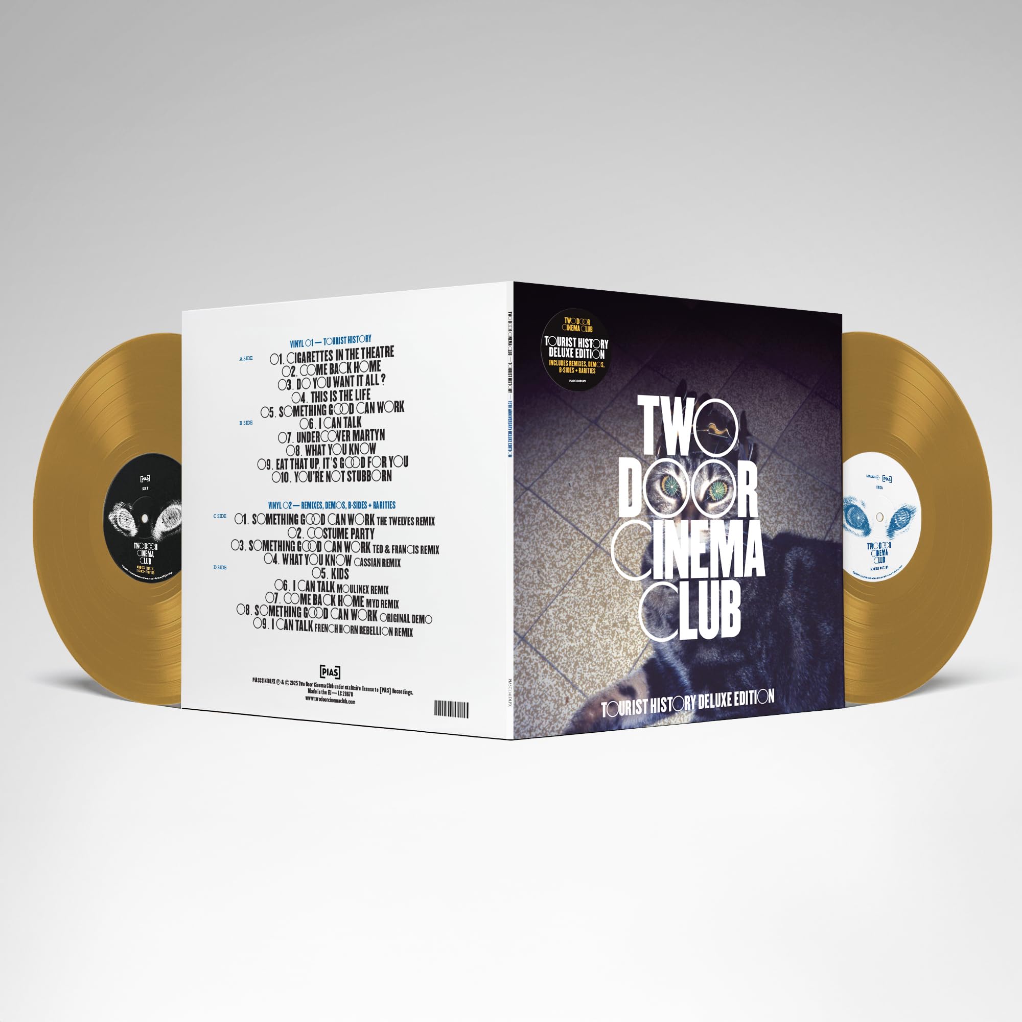 Two Door Cinema Club - Tourist History [15th Anniversary 2LP Gold Vinyl]