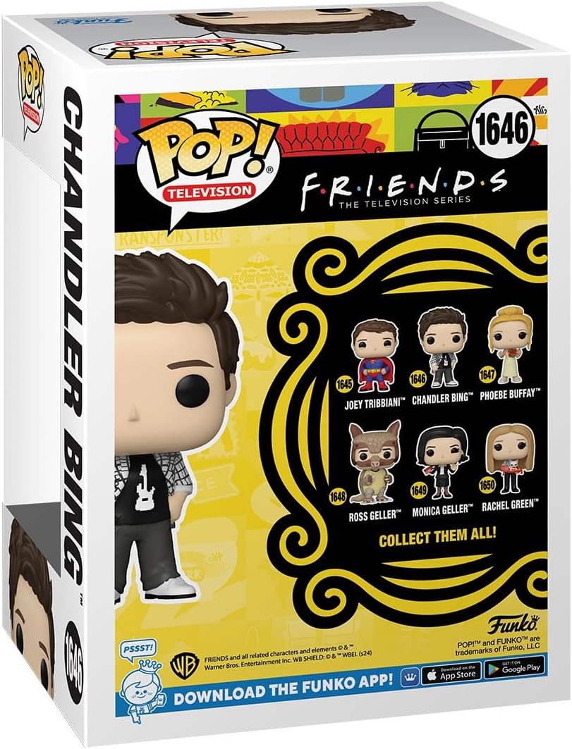 Funko Pop! TV: Friends - Chandler Bing Vinyl Figure (80185) 3