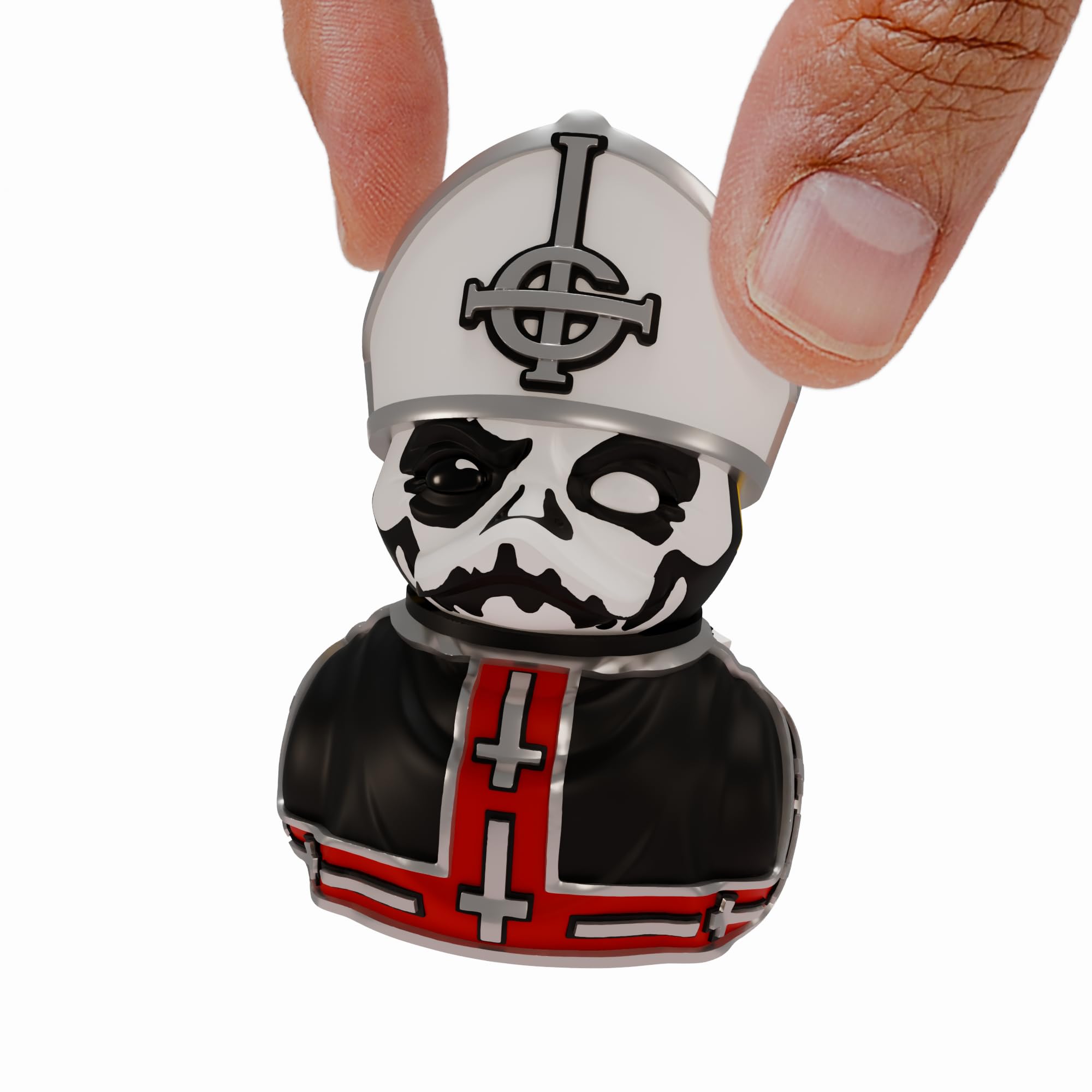 TUBBZ Mini Collectible Figure - Ghost Papa Emeritus I Cosplaying Rubber Duck | 2 Inch