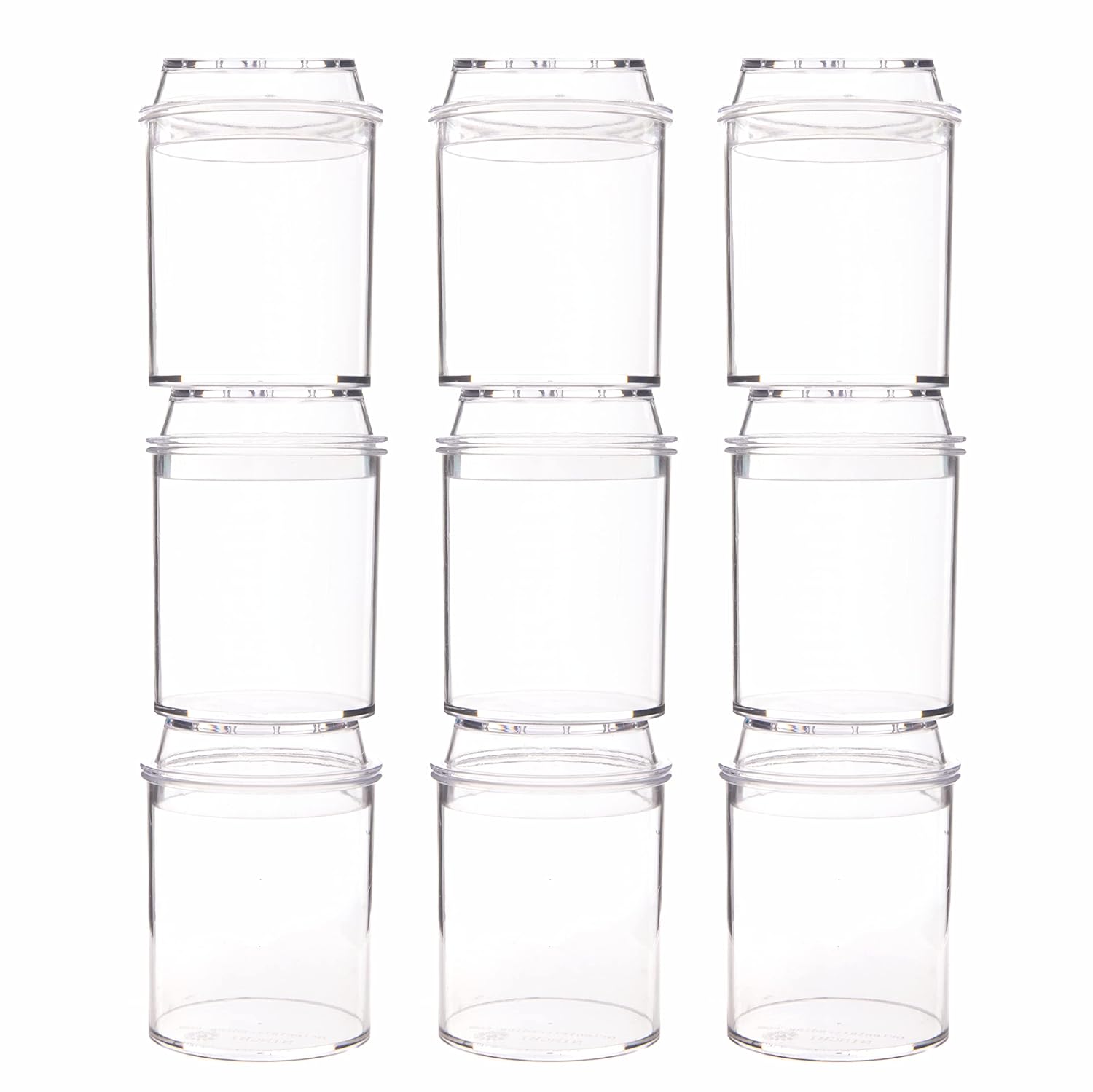 Baker Ross Bug Jars - Pack of 6 with Magnifying Lids for STEM Learning