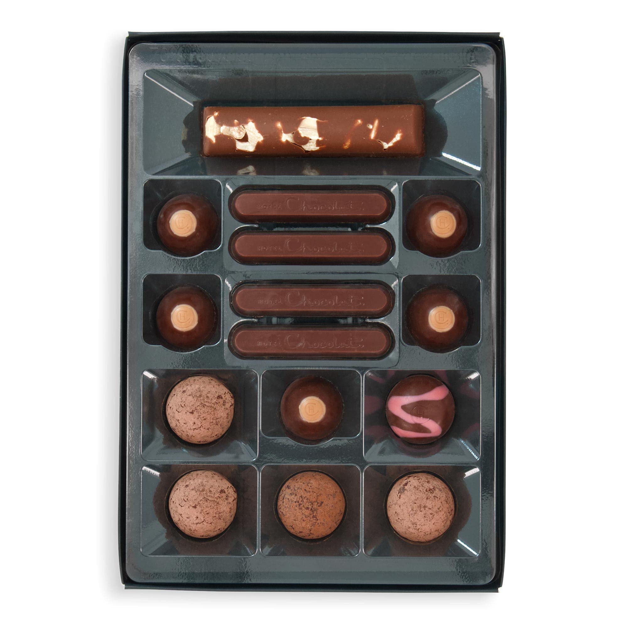 Hotel Chocolat Unbelievably Vegan H-Box - 14 Vegan Chocolates, 145g