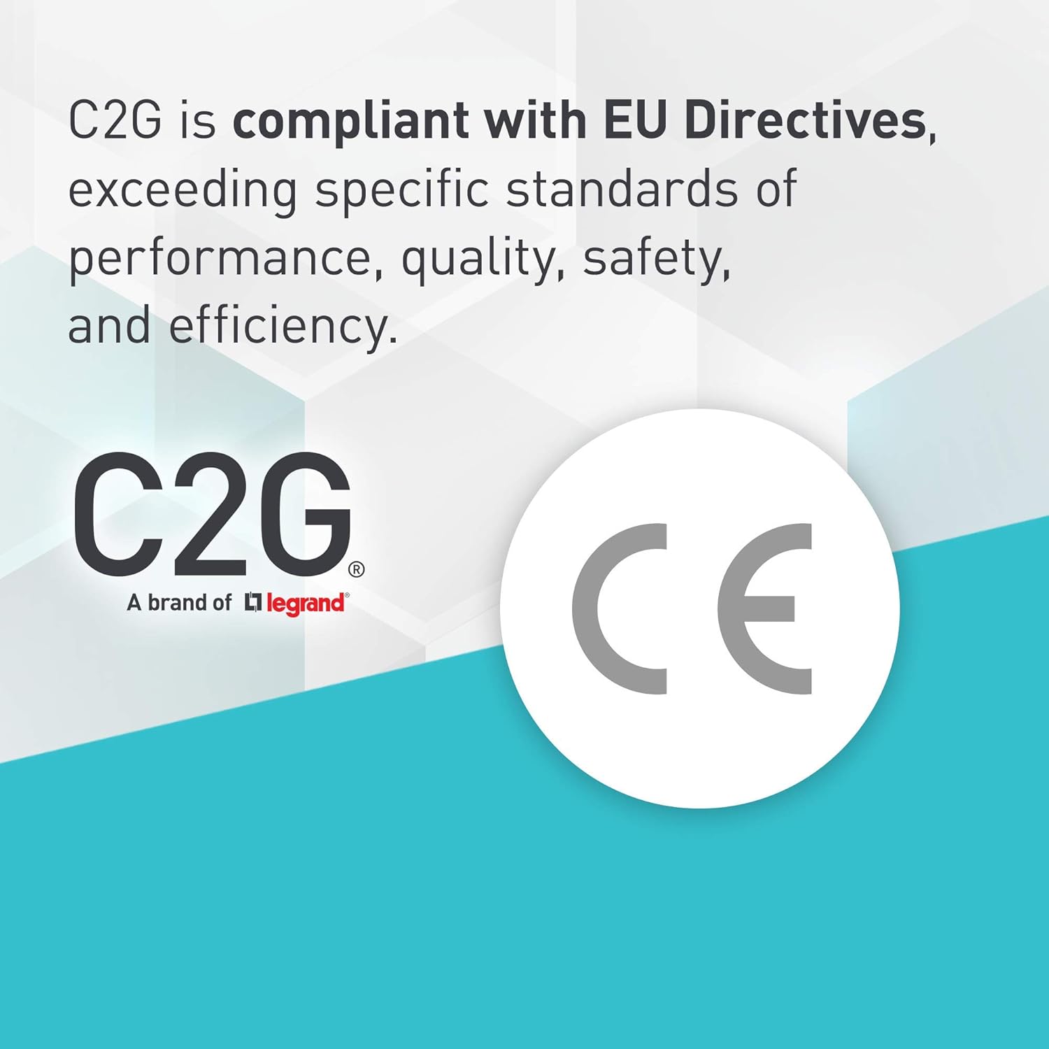 C2G 5m 18 AWG Right Angle Power Cable IEC320C13R to BS1363 - Heavy Duty Kettle Lead 6