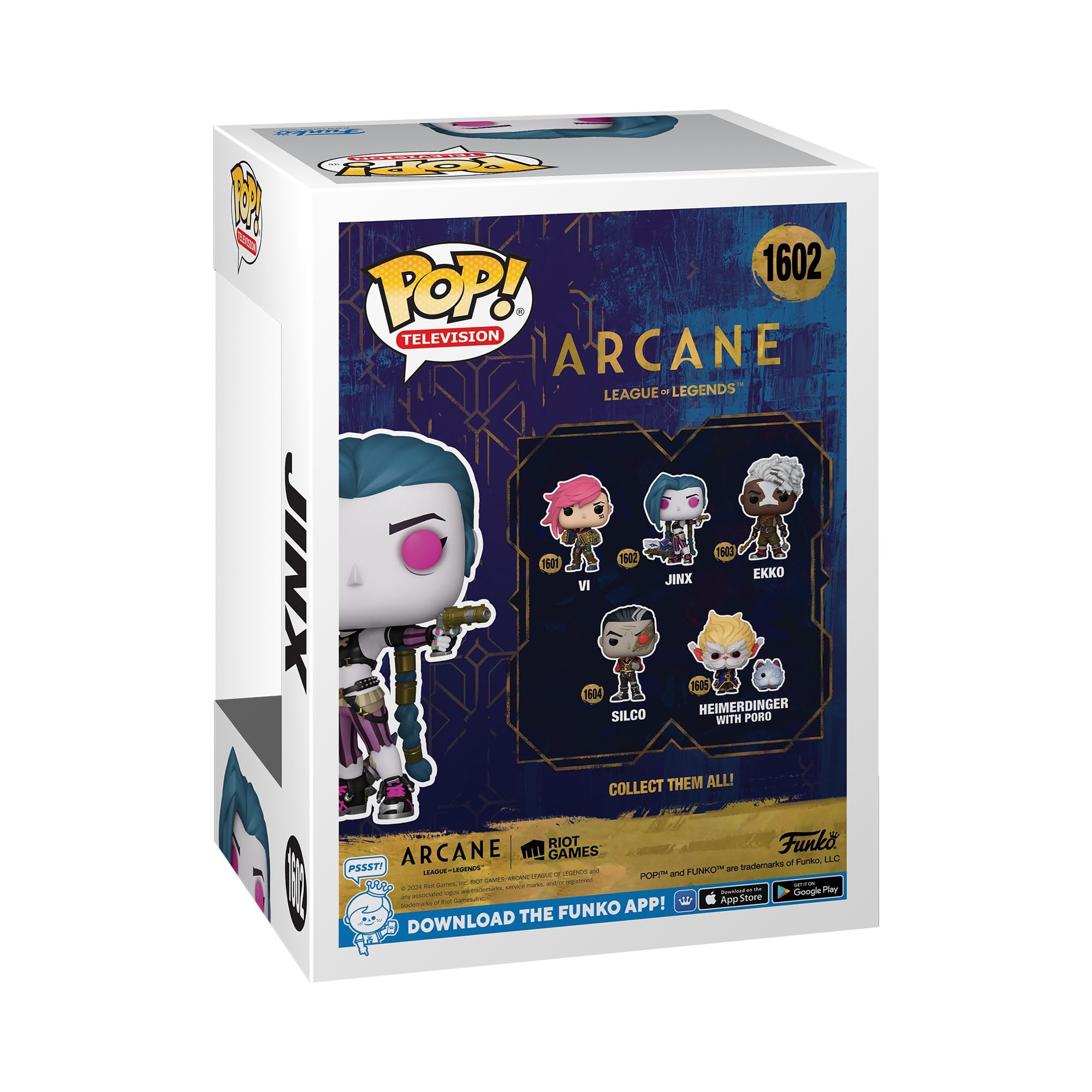 Funko Pop! TV: Arcane - Jinx Vinyl Figure 4