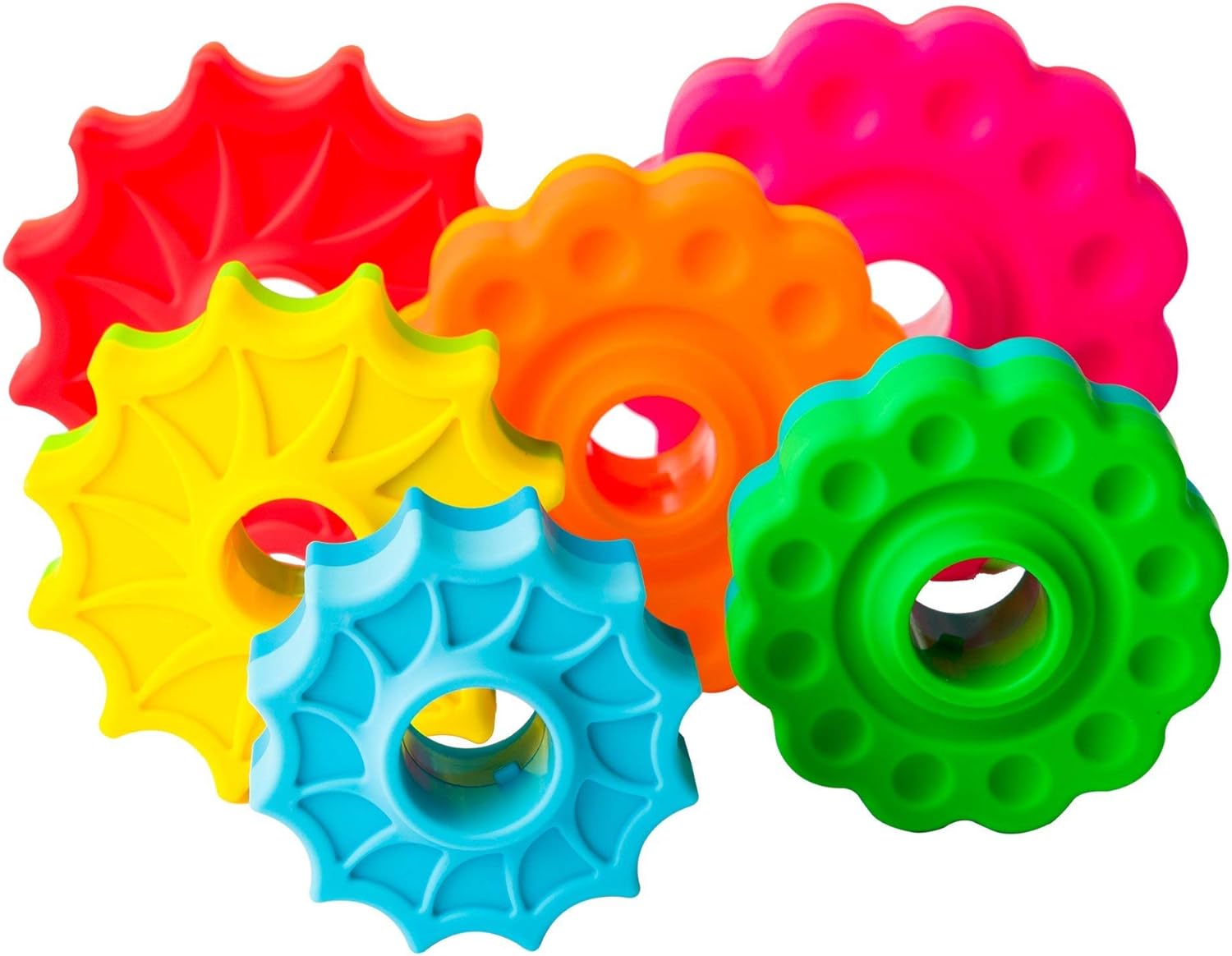 Fat Brain SpinAgain FA110-1 Stacking & Twirling Toy for Toddlers 6