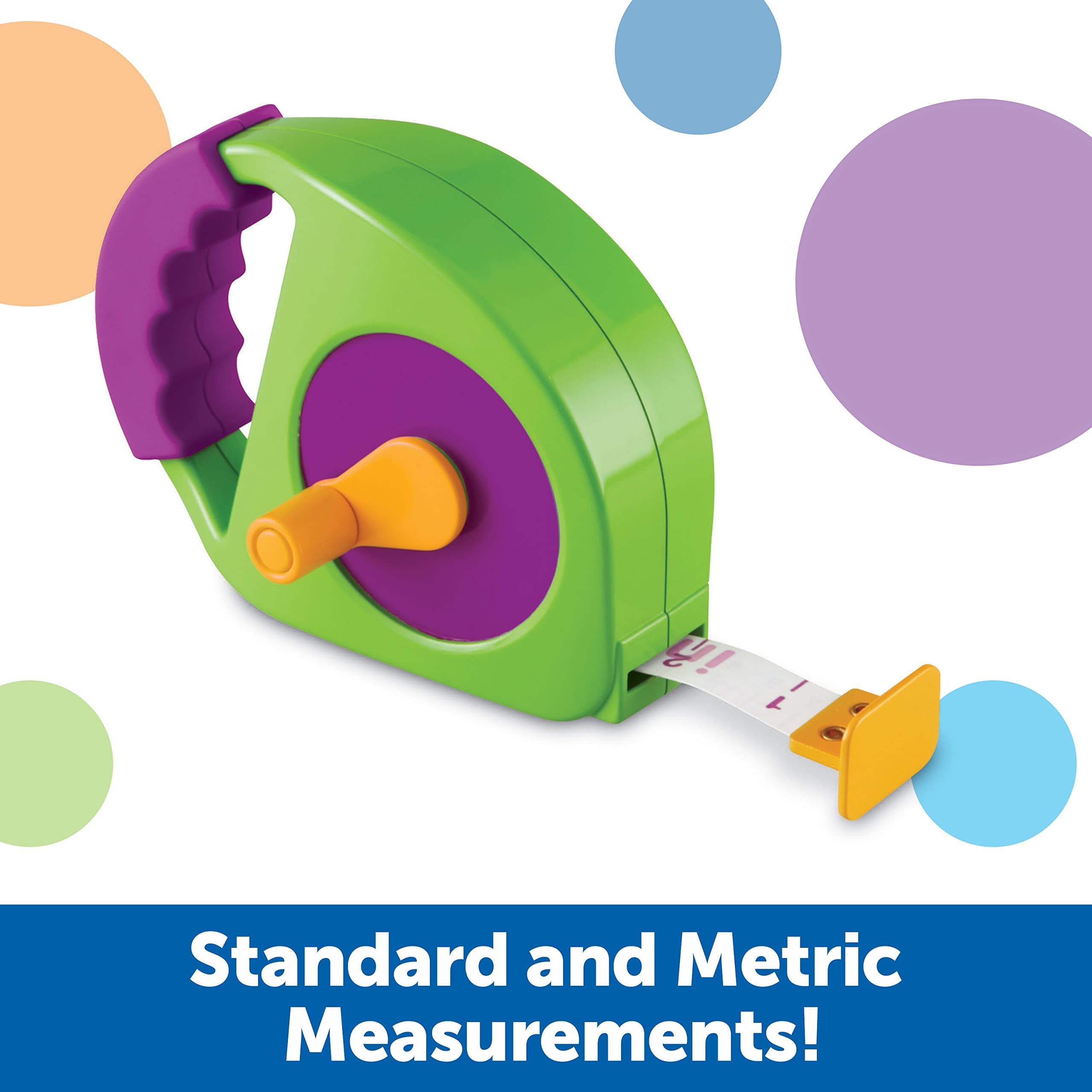 Learning Resources Measure It Tape Measure - Educational Toy for Ages 3+ 10