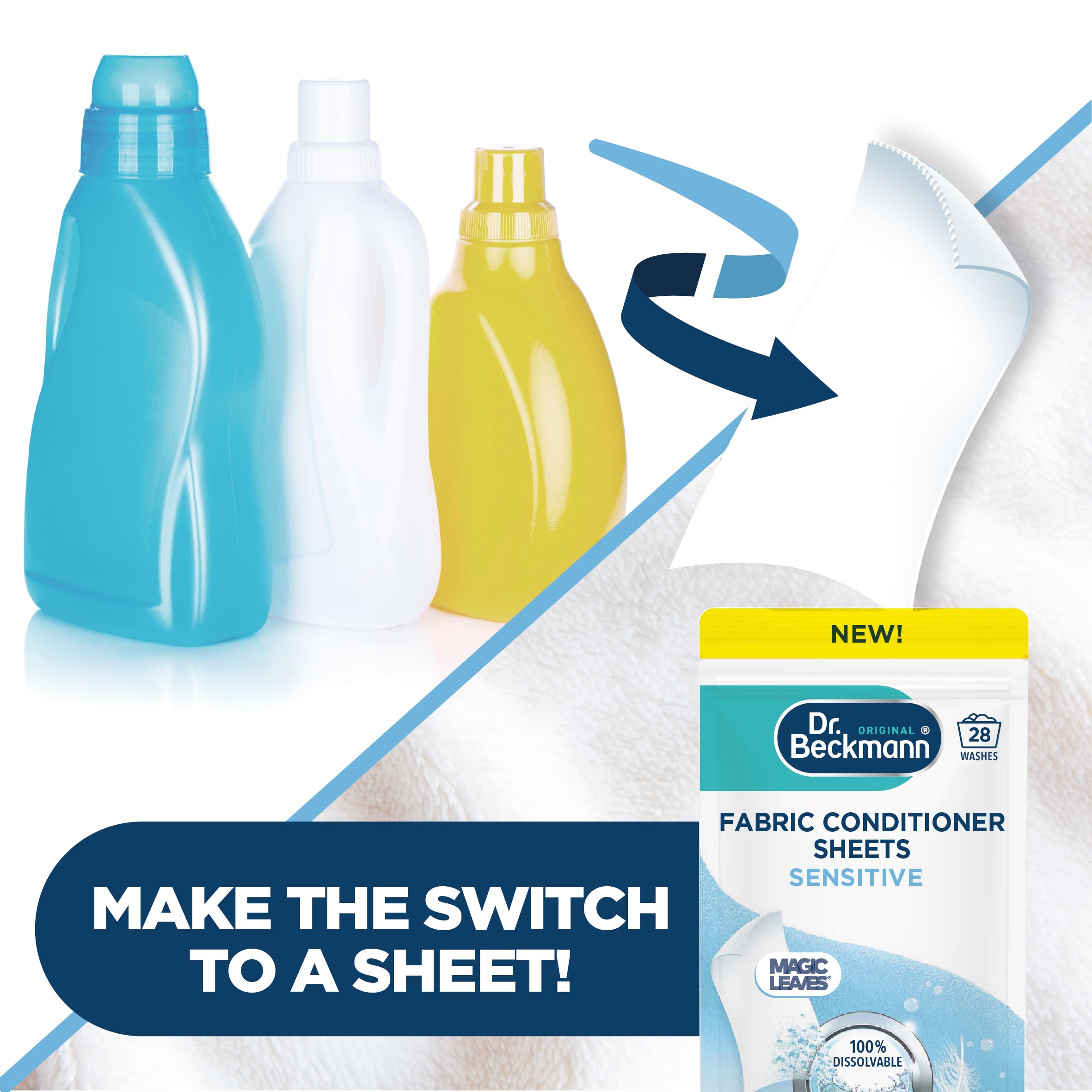 Dr. Beckmann Fabric Conditioner Sheets Sensitive (70g) 3