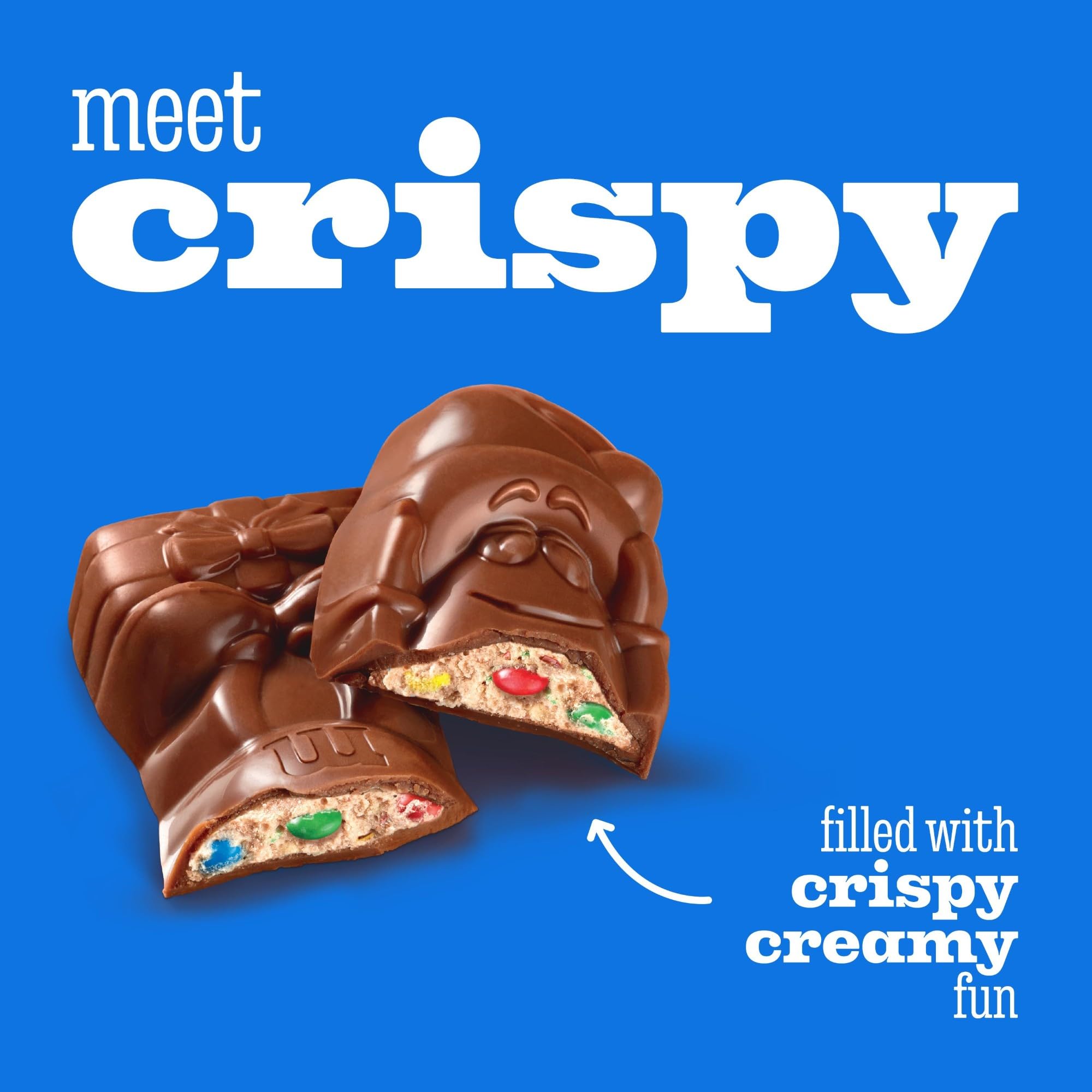 M&M's Milk Chocolate Crispy Santa 5-Pack Multipack 3