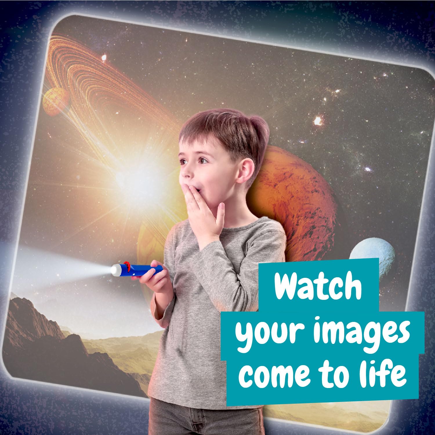Science4you Space Torch and Projector - Solar System Adventure for Kids 4+ 3