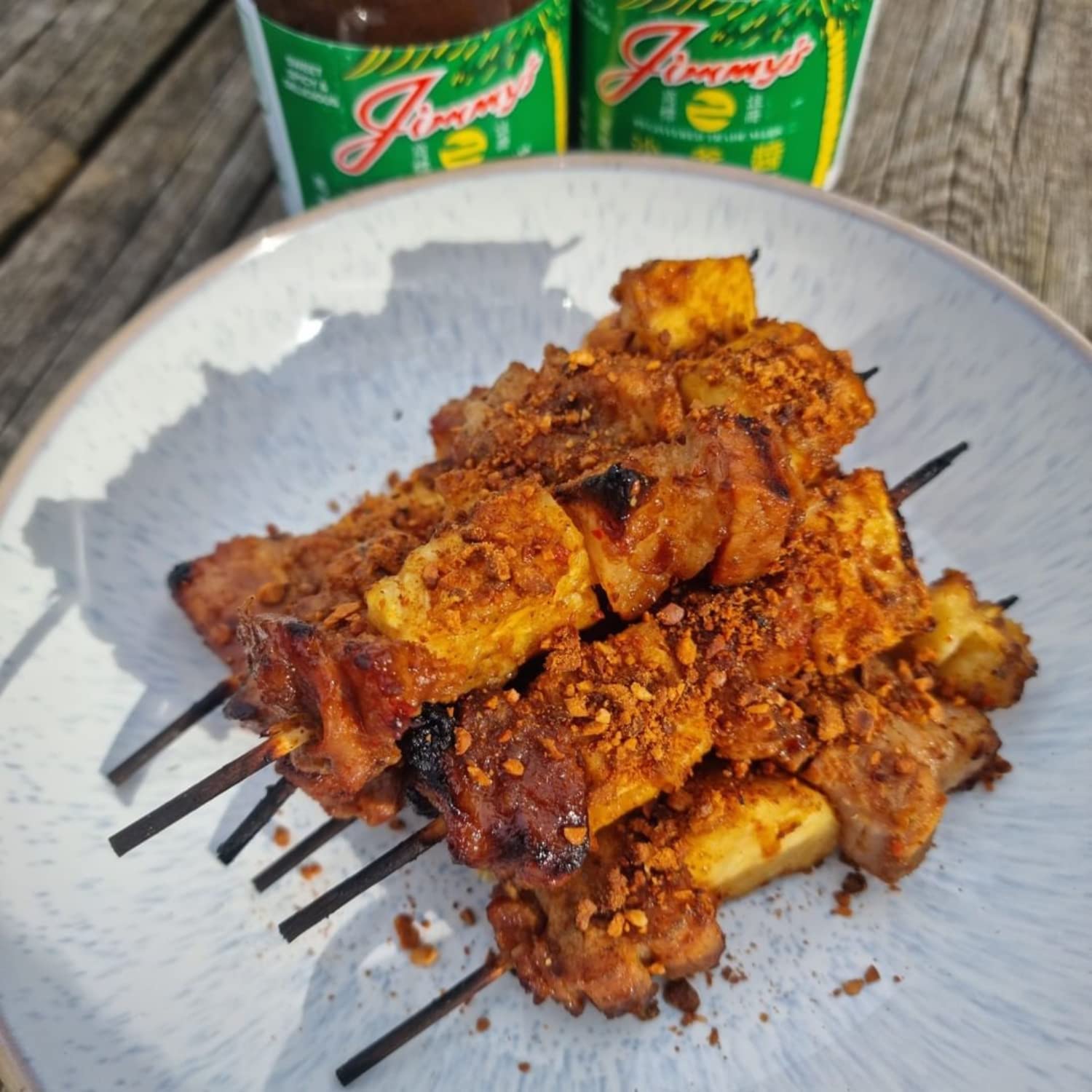 Jimmy's Saté Sauce 226g - Peanut Sauce with Oriental Herbs & Spices