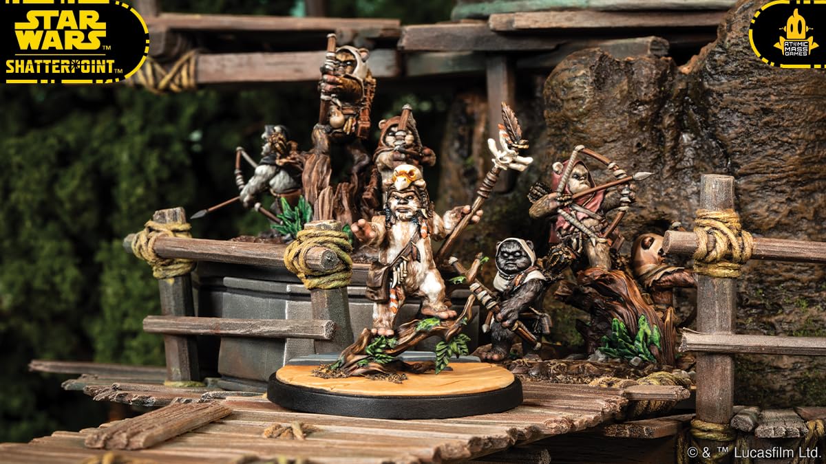 Atomic Mass Games Star Wars Shatterpoint Yub Nub Squad Pack Miniatures 3