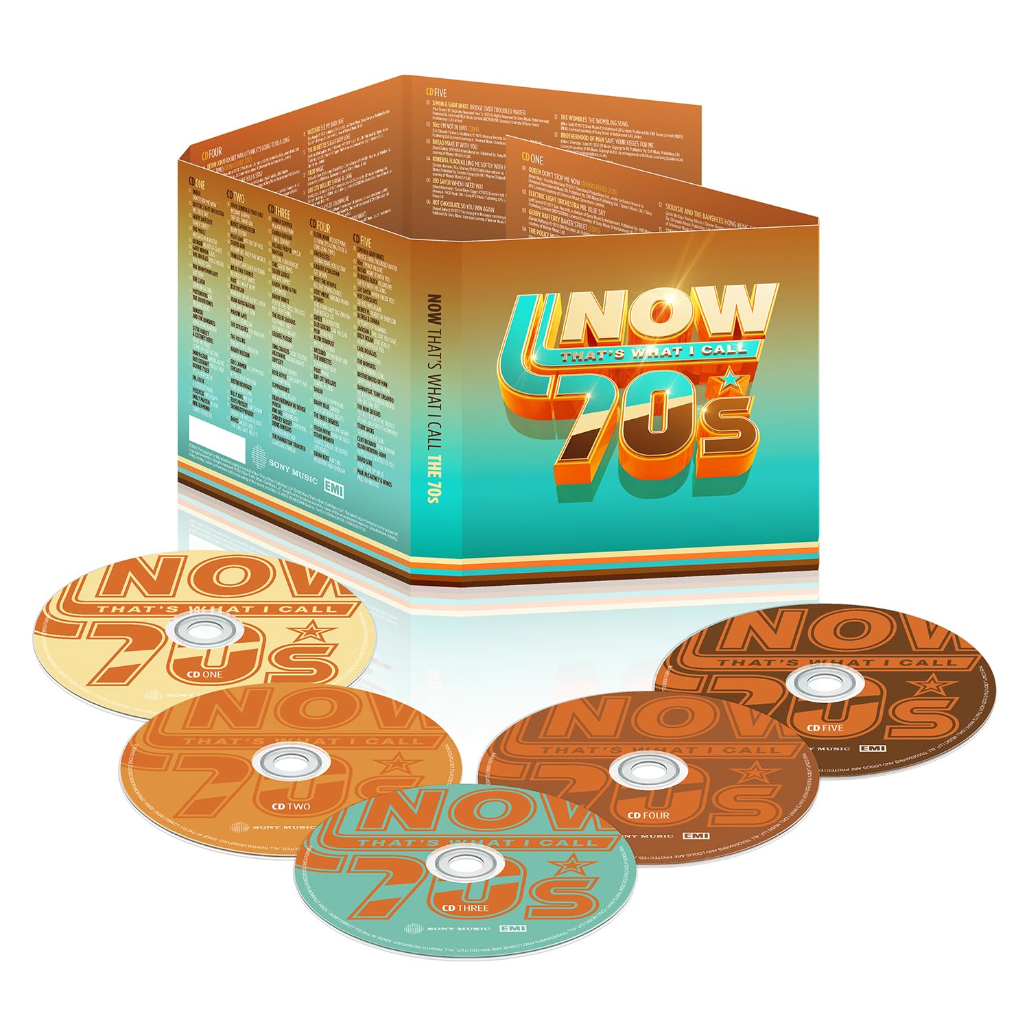 NOW That’s What I Call The 70s - 5 CD Compilation Album